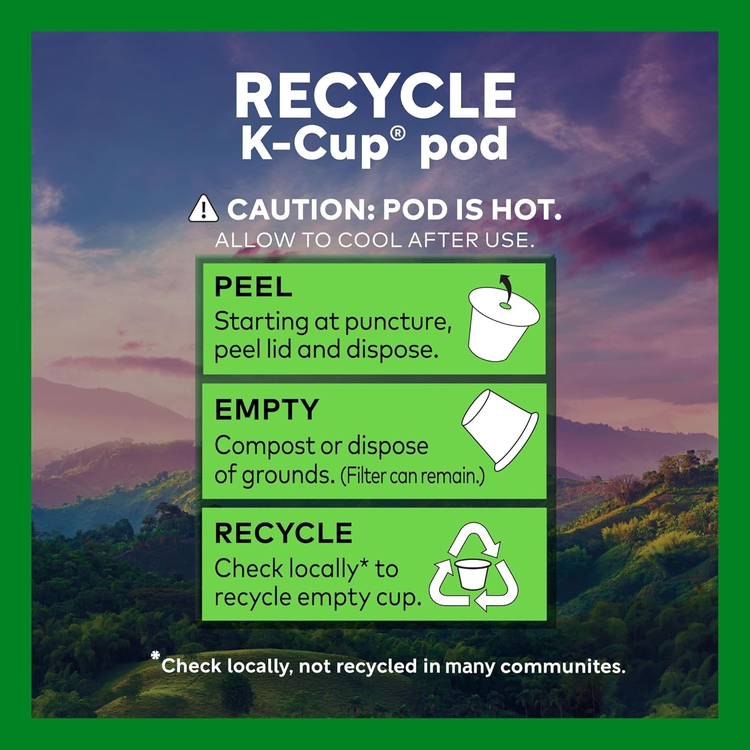 image:imageGreen Mountain Coffee Roasters Caramel Vanilla Cream Coffee Keurig SingleServe KCup pods Light Roast 96 CountFrench Vanilla