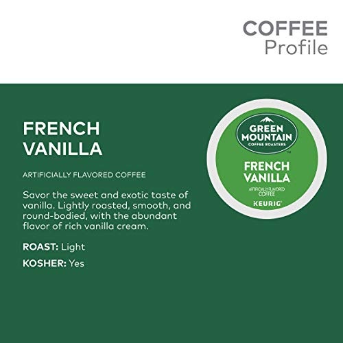 image:imageGreen Mountain Coffee Roasters Caramel Vanilla Cream Coffee Keurig SingleServe KCup pods Light Roast 96 CountFrench Vanilla