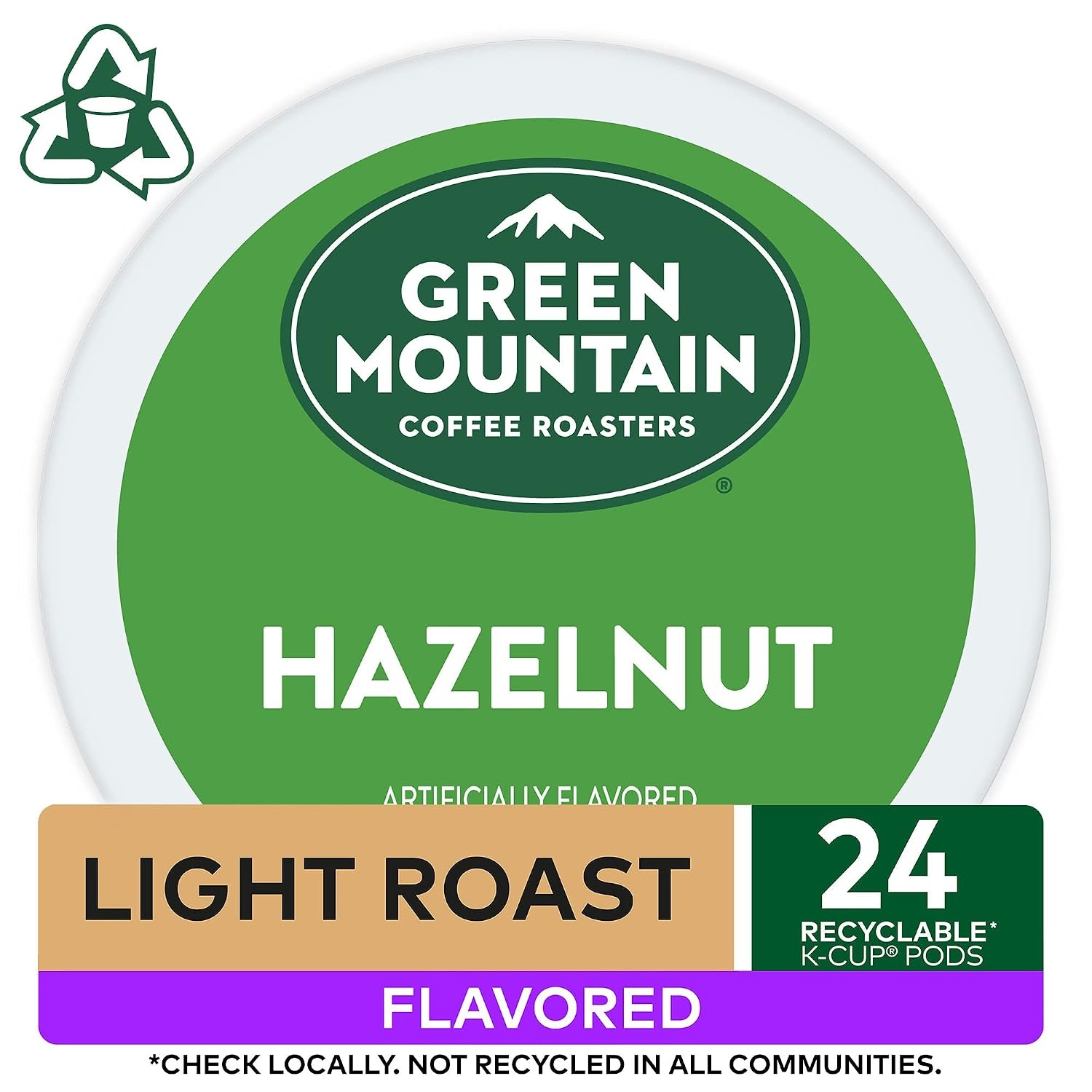 image:imageGreen Mountain Coffee Roasters Caramel Vanilla Cream Coffee Keurig SingleServe KCup pods Light Roast 96 CountHazelnut