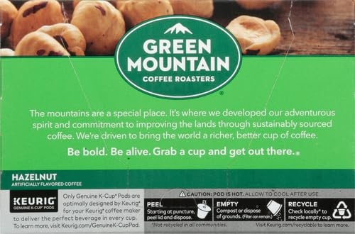 image:imageGreen Mountain Coffee Roasters Caramel Vanilla Cream Coffee Keurig SingleServe KCup pods Light Roast 96 CountHazelnut
