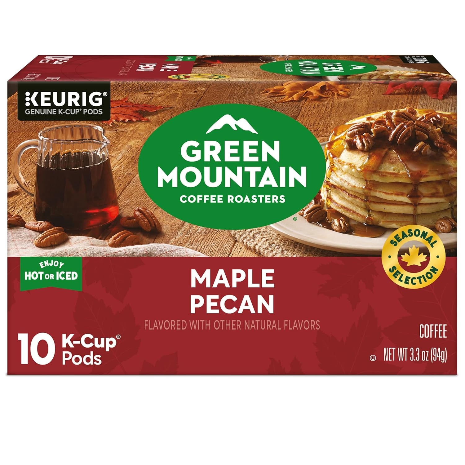image:imageGreen Mountain Coffee Roasters Caramel Vanilla Cream Coffee Keurig SingleServe KCup pods Light Roast 96 CountMaple Pecan
