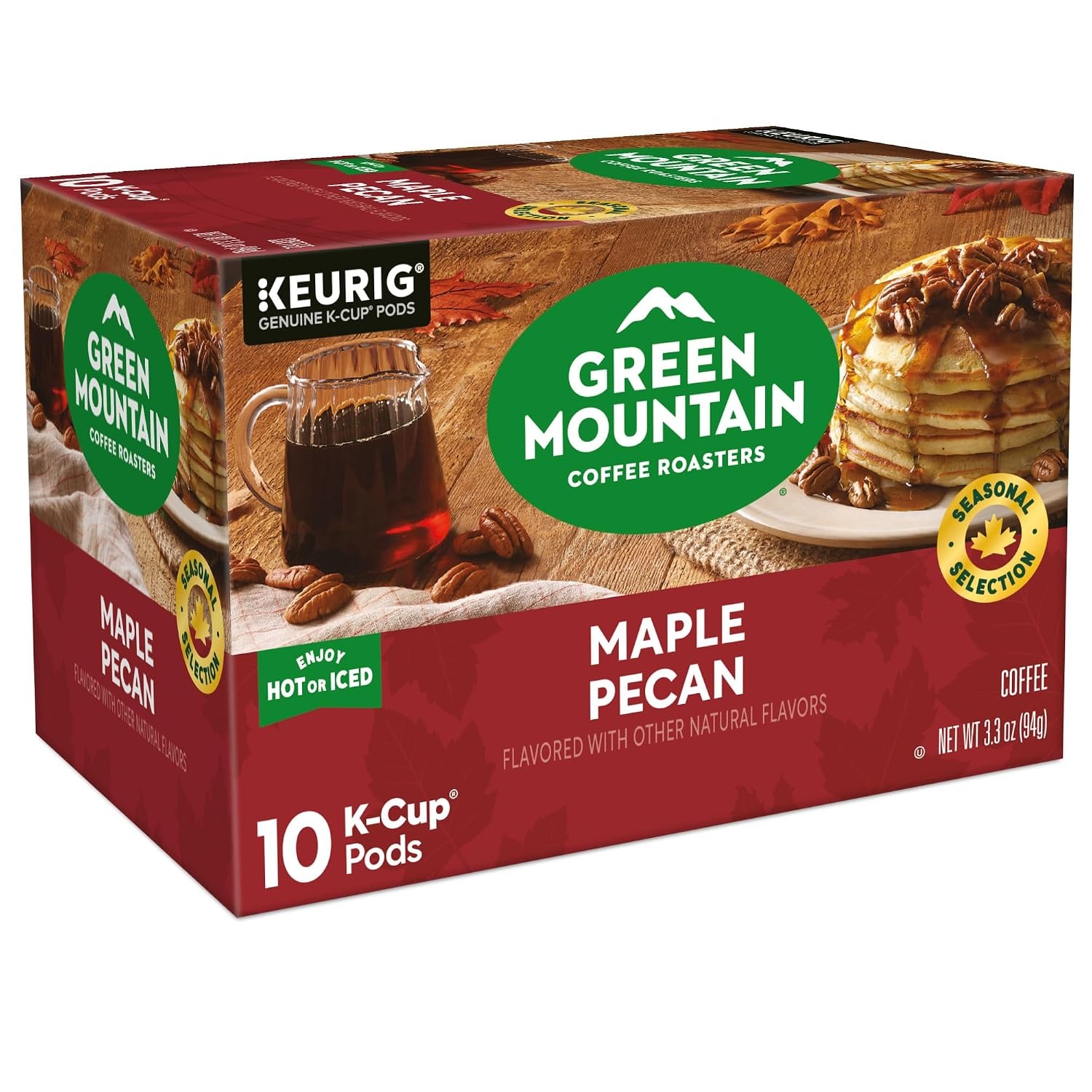 image:imageGreen Mountain Coffee Roasters Caramel Vanilla Cream Coffee Keurig SingleServe KCup pods Light Roast 96 CountMaple Pecan