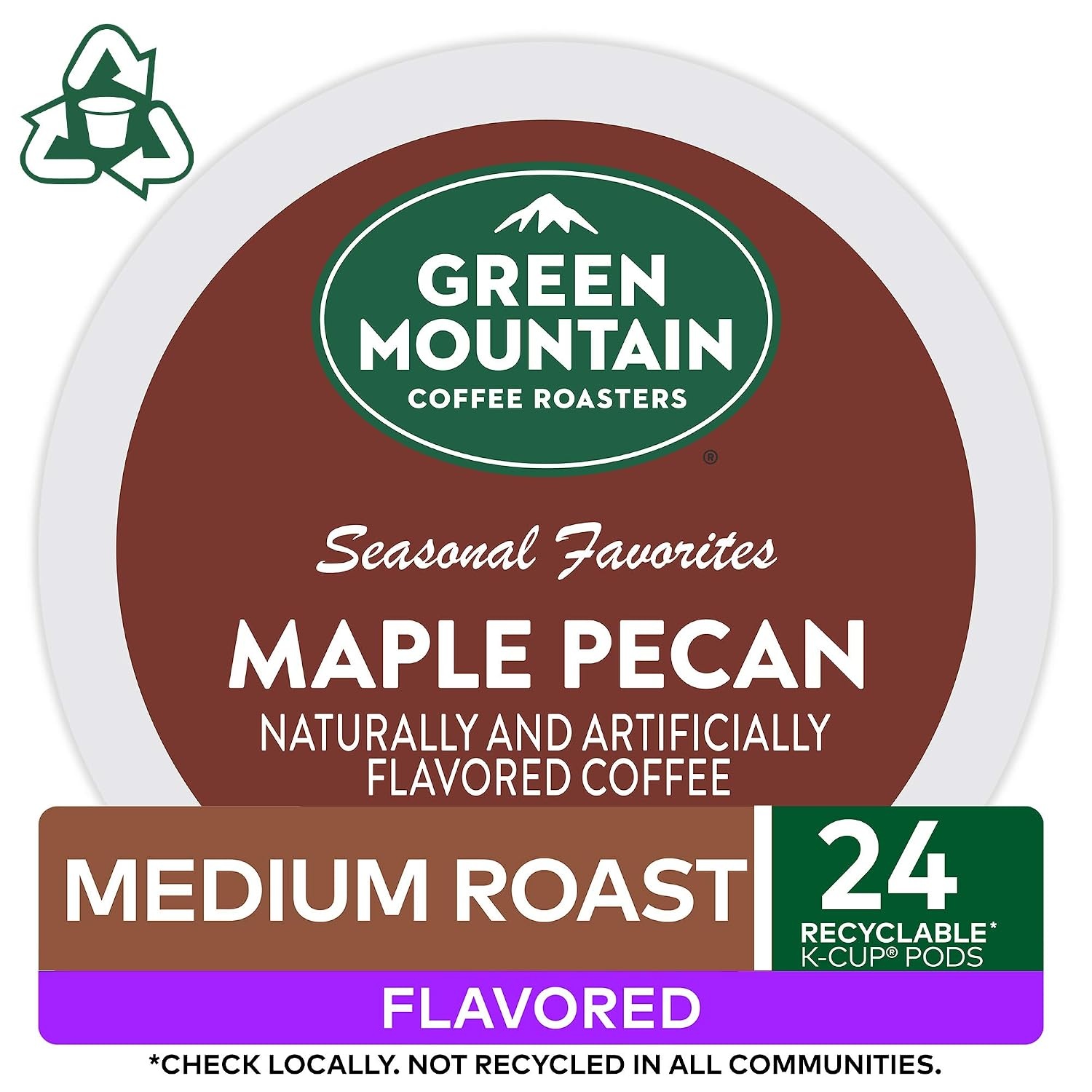 image:imageGreen Mountain Coffee Roasters Caramel Vanilla Cream Coffee Keurig SingleServe KCup pods Light Roast 96 CountMaple Pecan