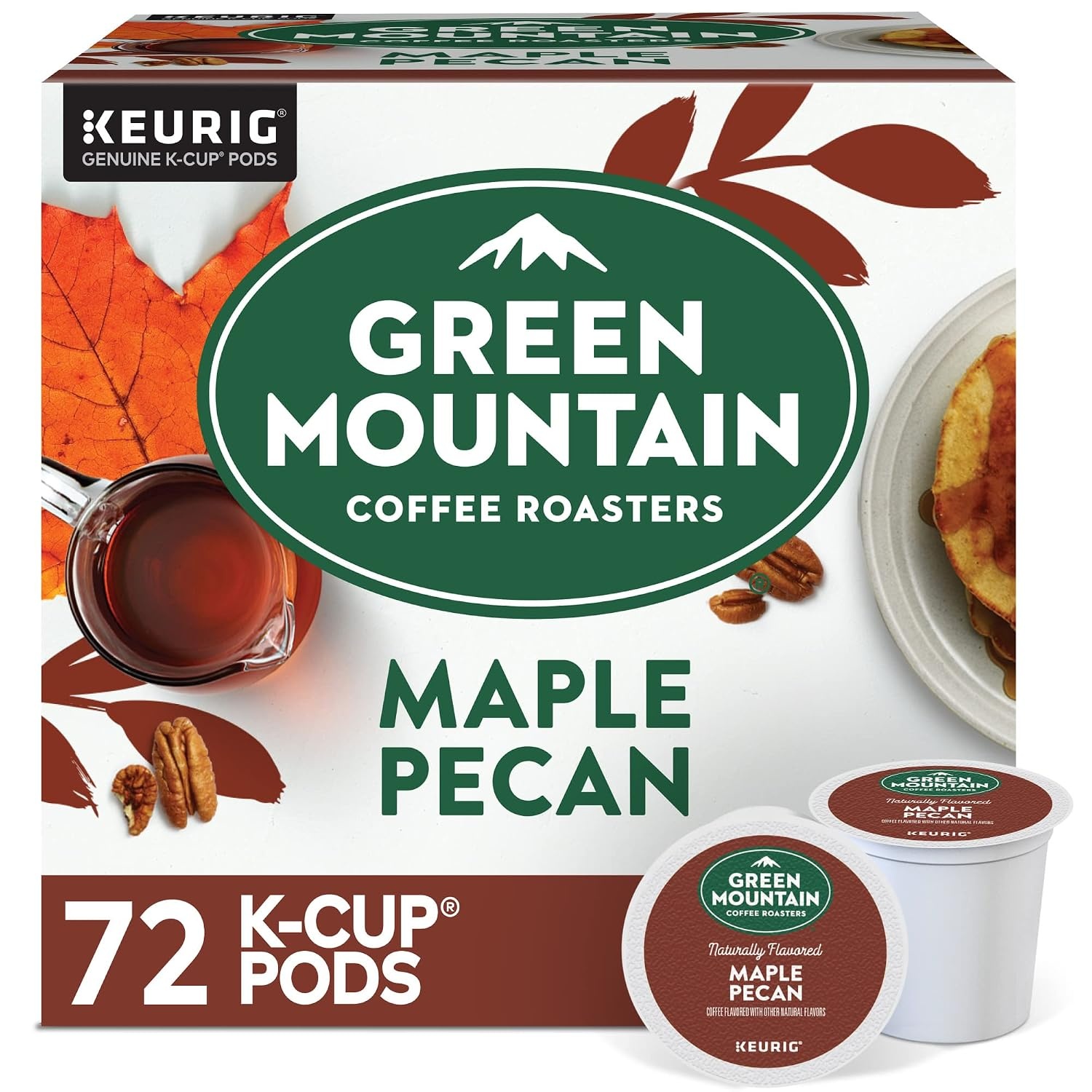 image:imageGreen Mountain Coffee Roasters Caramel Vanilla Cream Coffee Keurig SingleServe KCup pods Light Roast 96 CountMaple Pecan