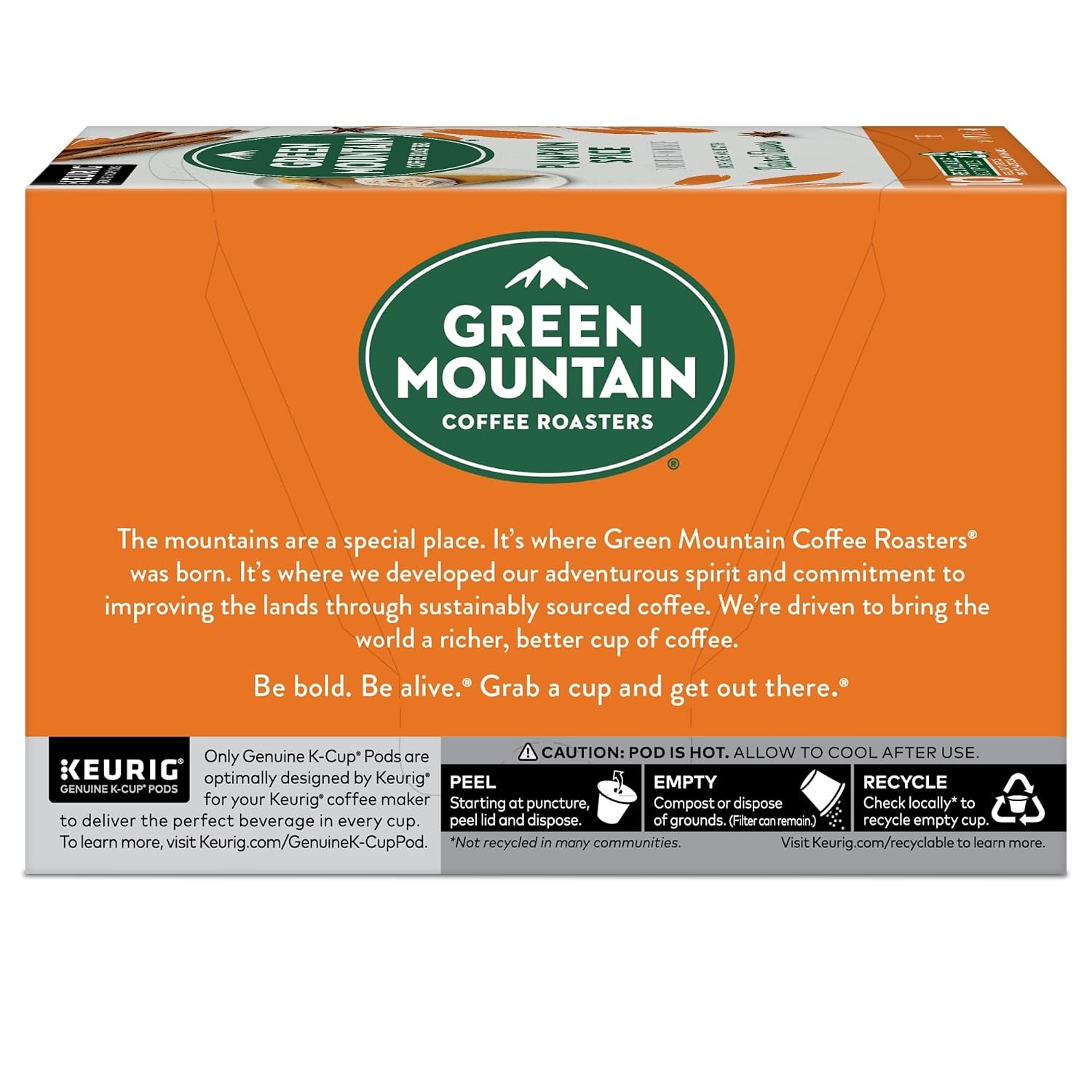 image:imageGreen Mountain Coffee Roasters Caramel Vanilla Cream Coffee Keurig SingleServe KCup pods Light Roast 96 CountPumpkin Spice