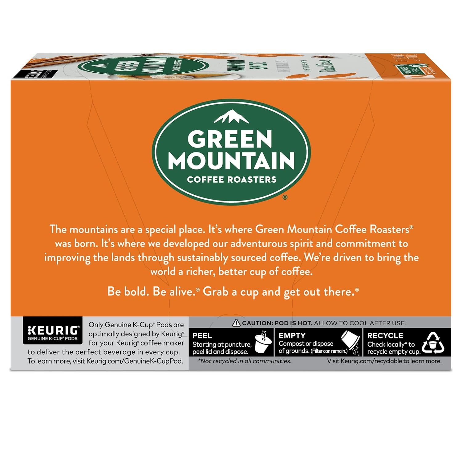 image:imageGreen Mountain Coffee Roasters Caramel Vanilla Cream Coffee Keurig SingleServe KCup pods Light Roast 96 CountPumpkin Spice