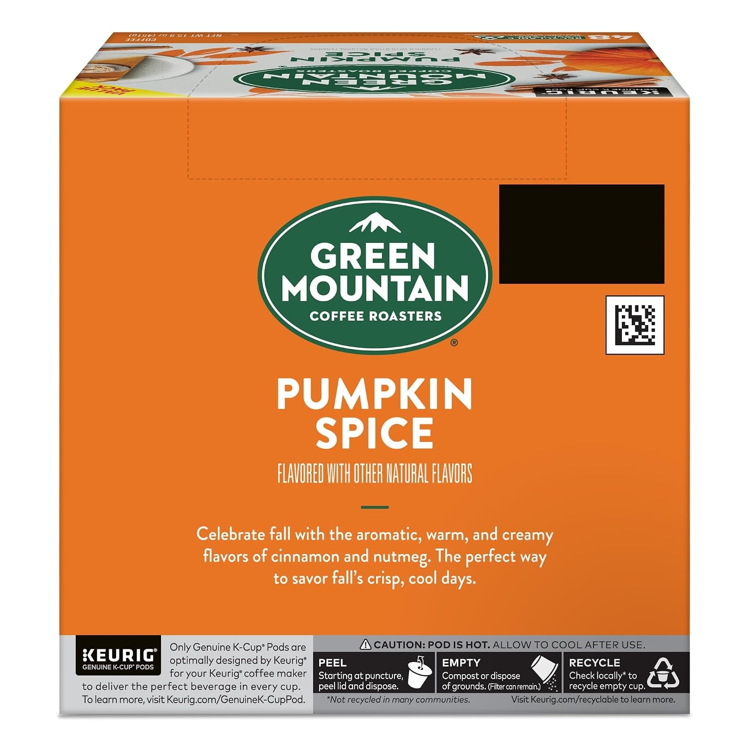 image:imageGreen Mountain Coffee Roasters Caramel Vanilla Cream Coffee Keurig SingleServe KCup pods Light Roast 96 CountPumpkin Spice