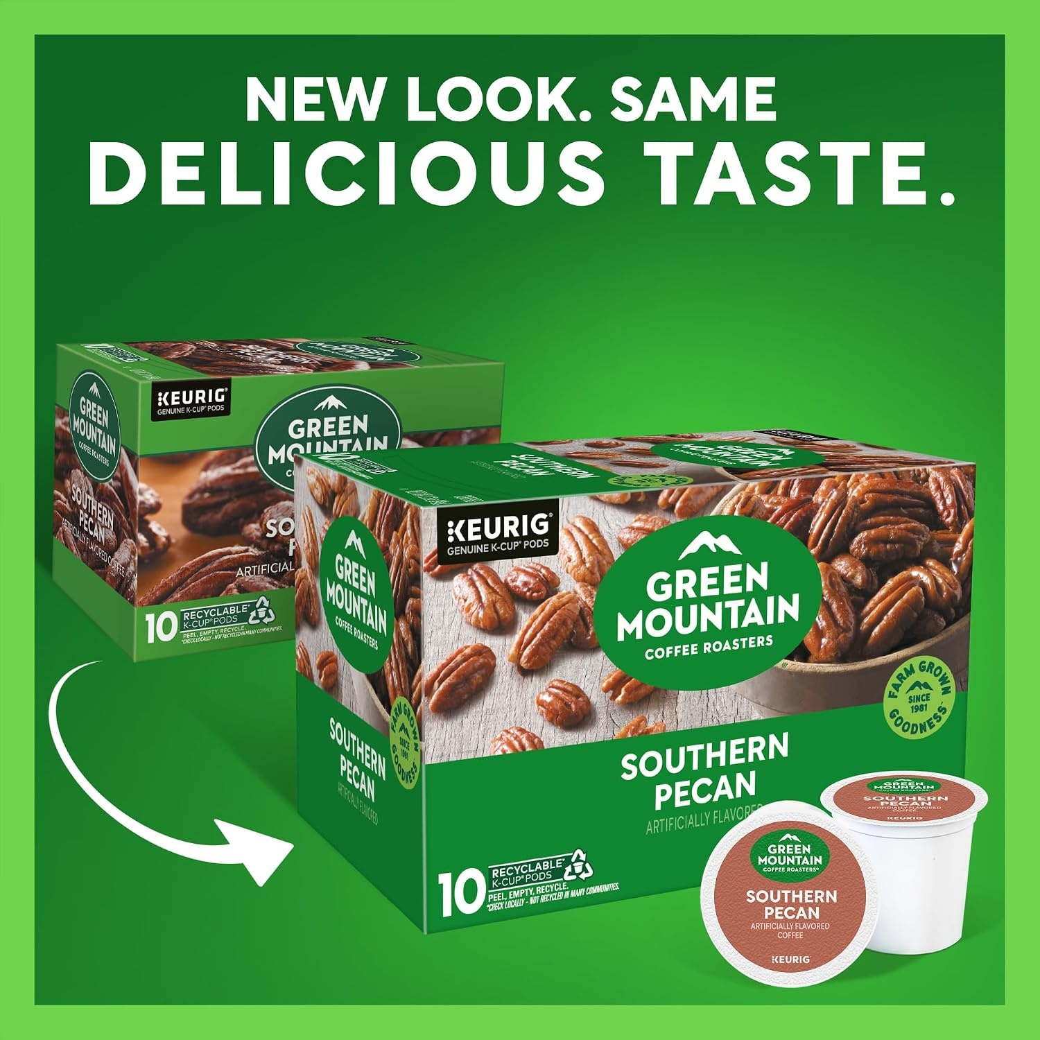 image:imageGreen Mountain Coffee Roasters Caramel Vanilla Cream Coffee Keurig SingleServe KCup pods Light Roast 96 CountSouthern Pecan