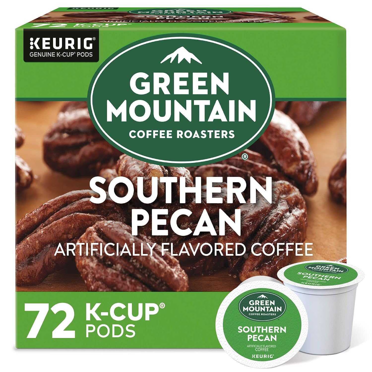 image:imageGreen Mountain Coffee Roasters Caramel Vanilla Cream Coffee Keurig SingleServe KCup pods Light Roast 96 CountSouthern Pecan