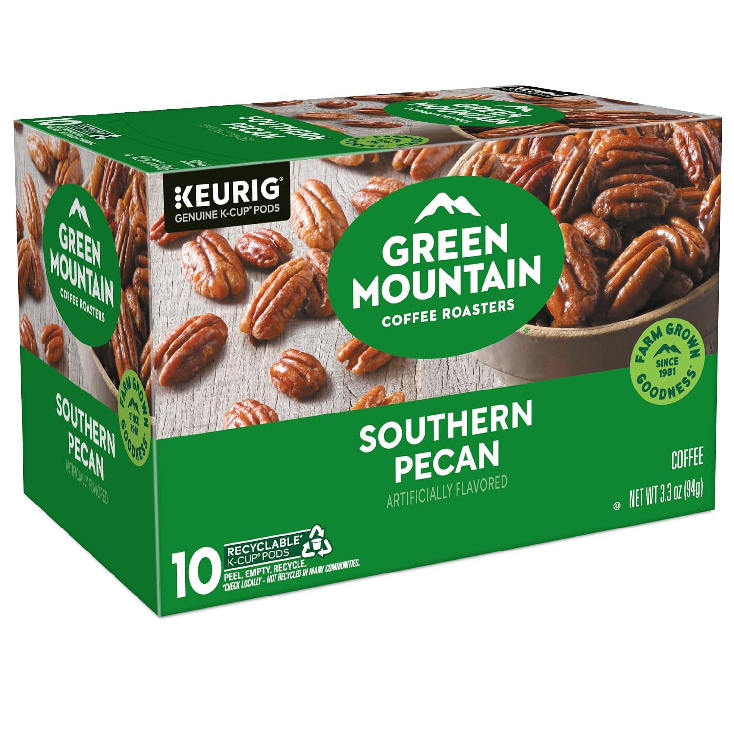 image:imageGreen Mountain Coffee Roasters Caramel Vanilla Cream Coffee Keurig SingleServe KCup pods Light Roast 96 CountSouthern Pecan