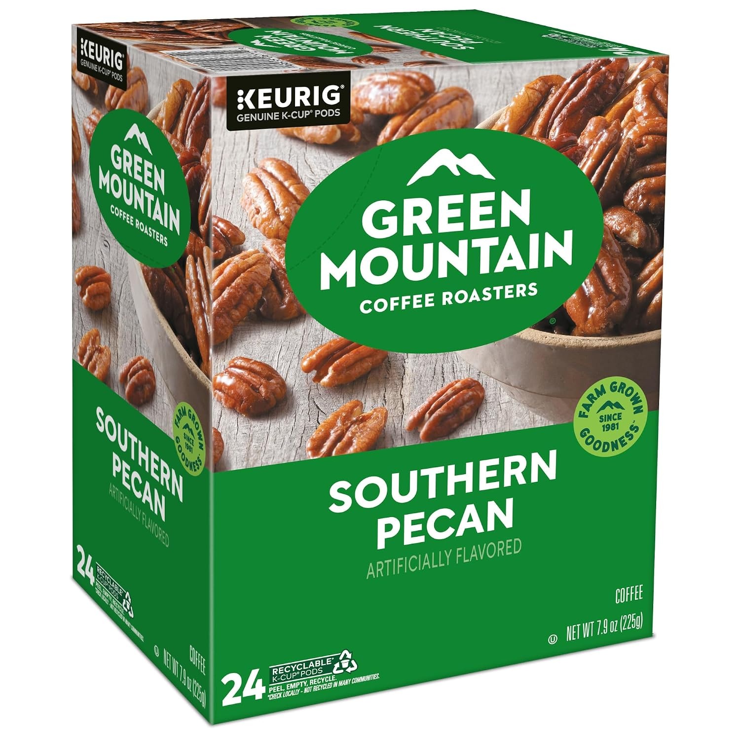 image:imageGreen Mountain Coffee Roasters Caramel Vanilla Cream Coffee Keurig SingleServe KCup pods Light Roast 96 CountSouthern Pecan