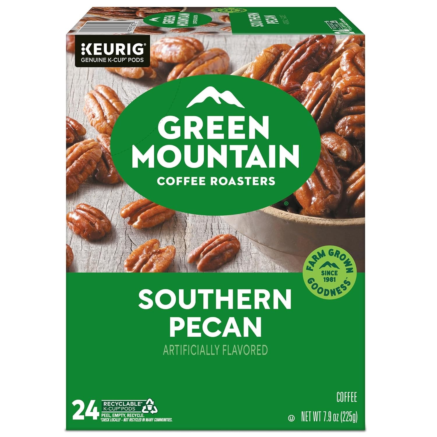 image:imageGreen Mountain Coffee Roasters Caramel Vanilla Cream Coffee Keurig SingleServe KCup pods Light Roast 96 CountSouthern Pecan