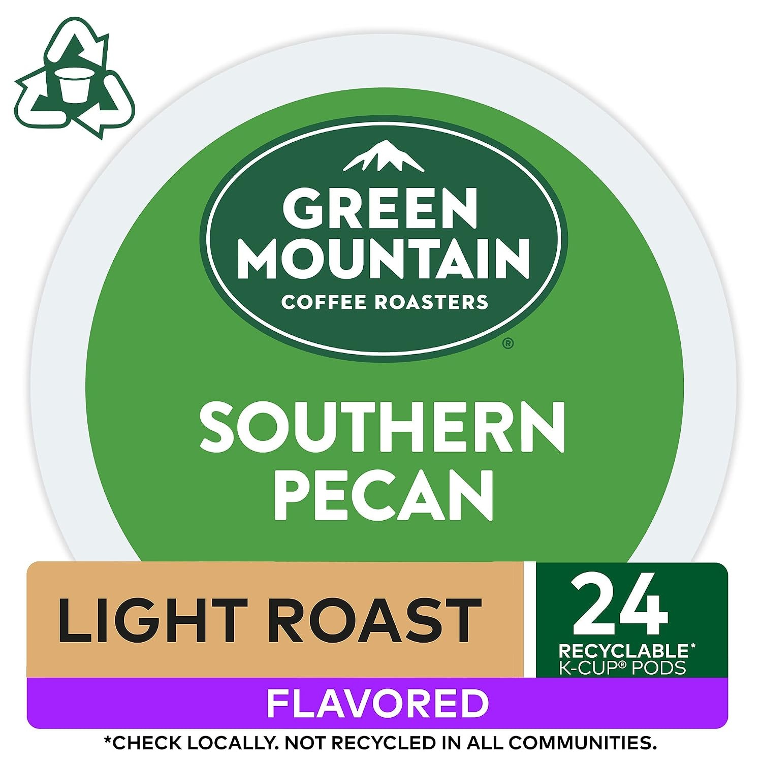 image:imageGreen Mountain Coffee Roasters Caramel Vanilla Cream Coffee Keurig SingleServe KCup pods Light Roast 96 CountSouthern Pecan