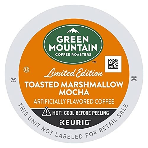 image:imageGreen Mountain Coffee Roasters Caramel Vanilla Cream Coffee Keurig SingleServe KCup pods Light Roast 96 CountToasted Marshmallow Mocha