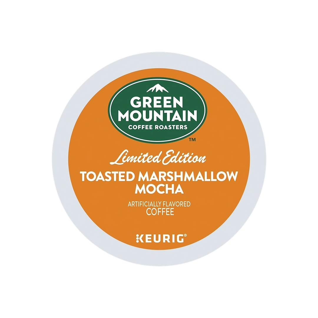 image:imageGreen Mountain Coffee Roasters Caramel Vanilla Cream Coffee Keurig SingleServe KCup pods Light Roast 96 CountToasted Marshmallow Mocha