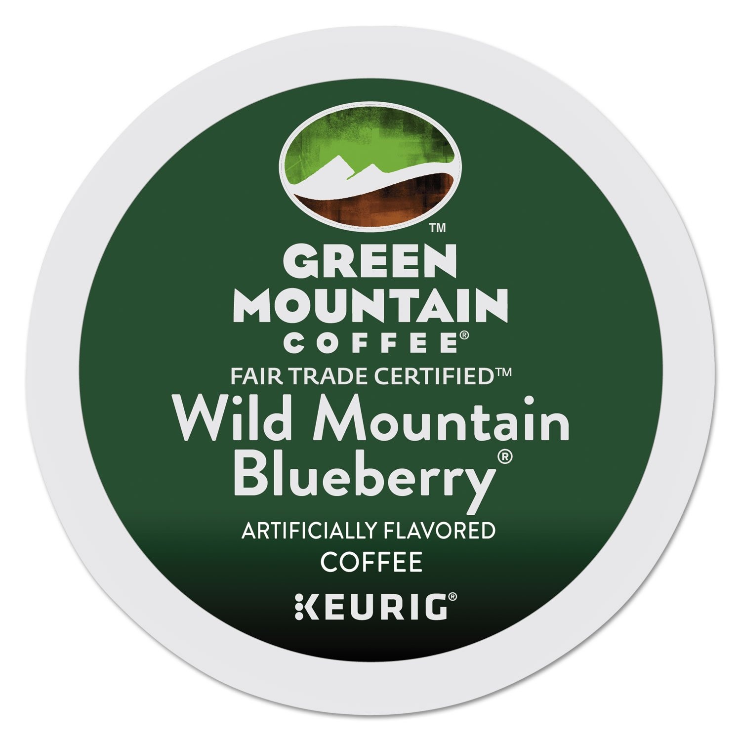 image:imageGreen Mountain Coffee Roasters Caramel Vanilla Cream Coffee Keurig SingleServe KCup pods Light Roast 96 CountWild Mountain Blueberry