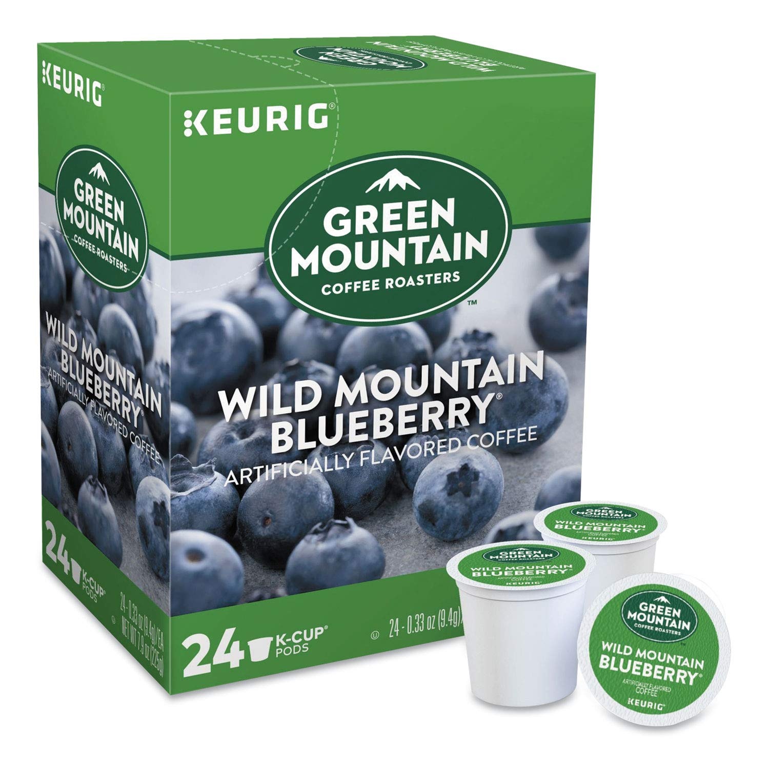 image:imageGreen Mountain Coffee Roasters Caramel Vanilla Cream Coffee Keurig SingleServe KCup pods Light Roast 96 CountWild Mountain Blueberry