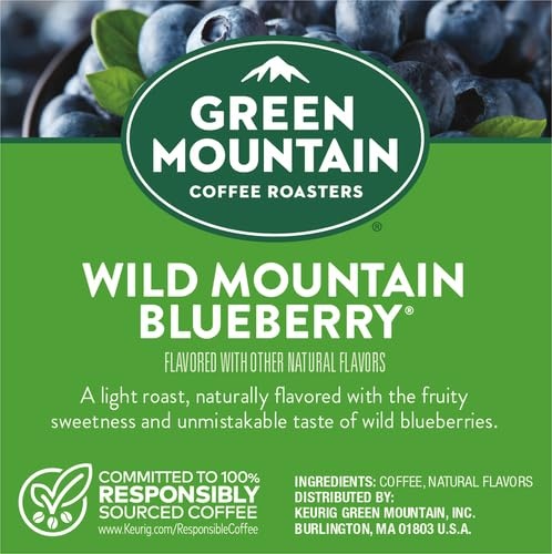 image:imageGreen Mountain Coffee Roasters Caramel Vanilla Cream Coffee Keurig SingleServe KCup pods Light Roast 96 CountWild Mountain Blueberry