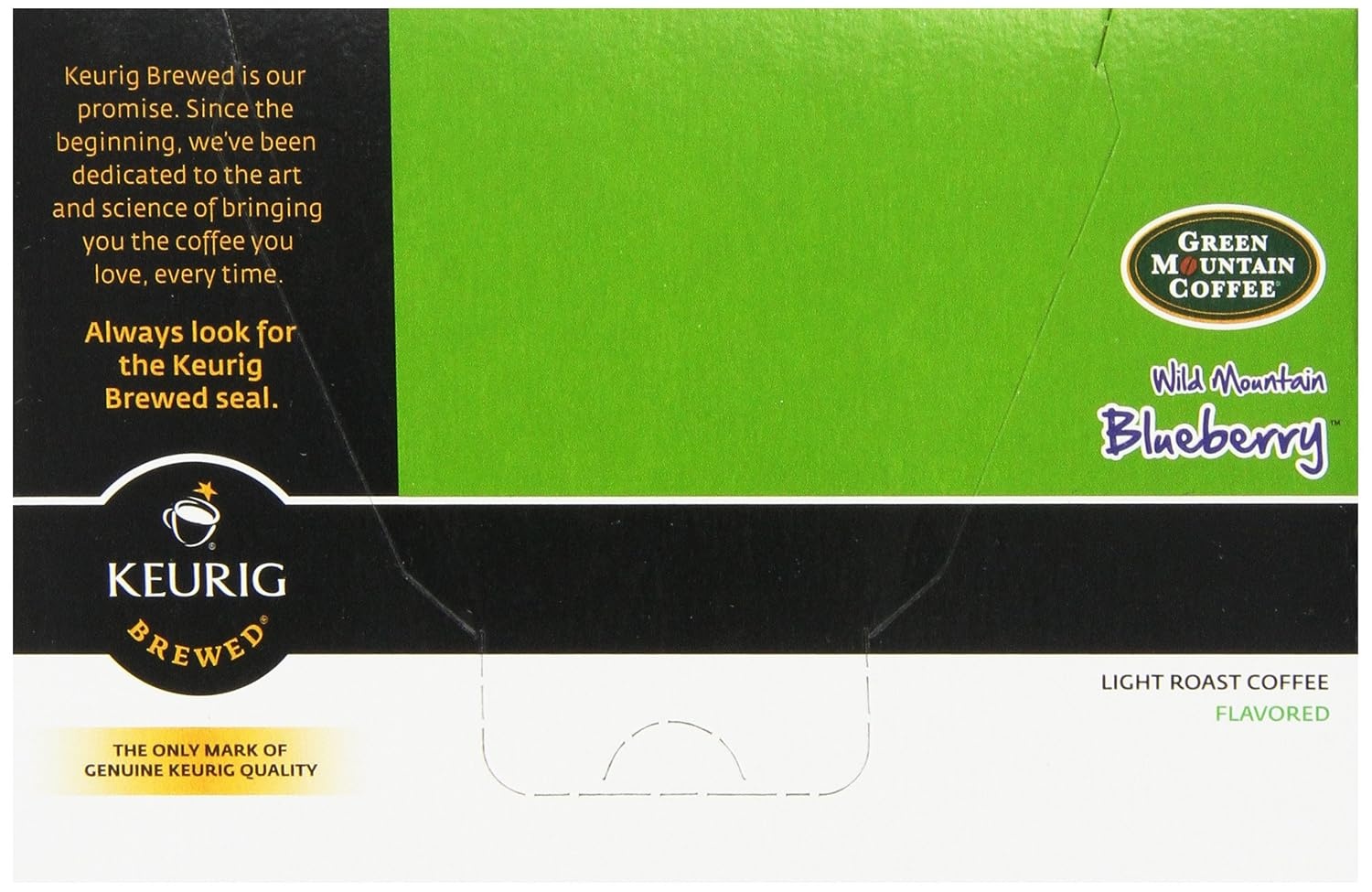 image:imageGreen Mountain Coffee Roasters Caramel Vanilla Cream Coffee Keurig SingleServe KCup pods Light Roast 96 CountWild Mountain Blueberry