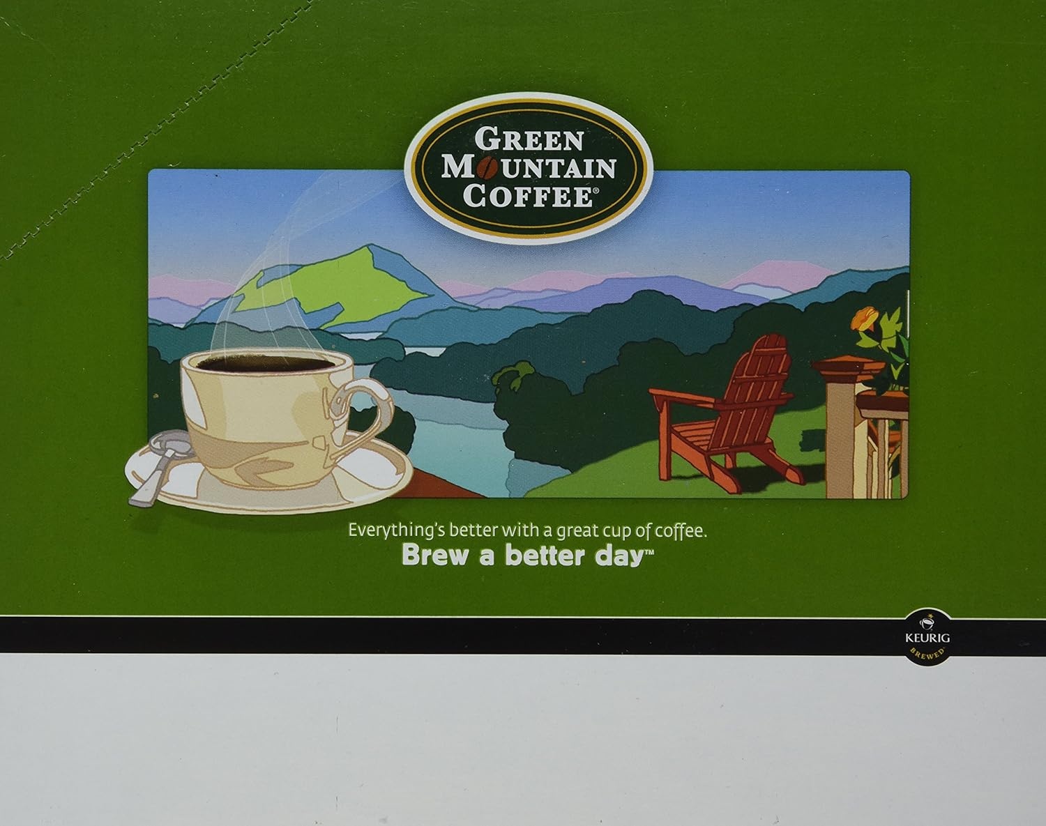 image:imageGreen Mountain Coffee Roasters Hazelnut Decaf SingleServe Keurig KCup Pods Flavored Light Roast Coffee Pods 96 CountFrench Vanilla