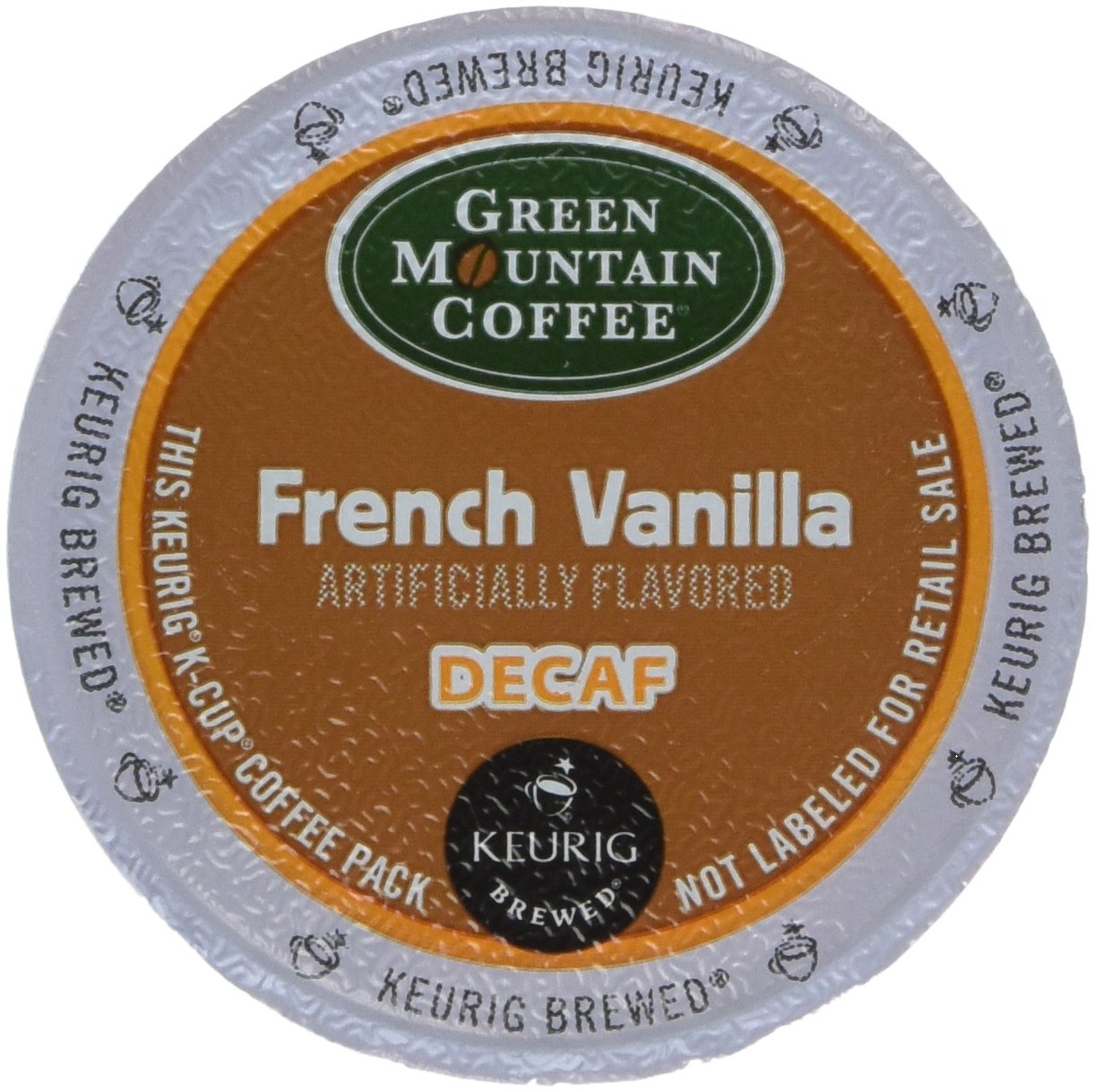 image:imageGreen Mountain Coffee Roasters Hazelnut Decaf SingleServe Keurig KCup Pods Flavored Light Roast Coffee Pods 96 CountFrench Vanilla