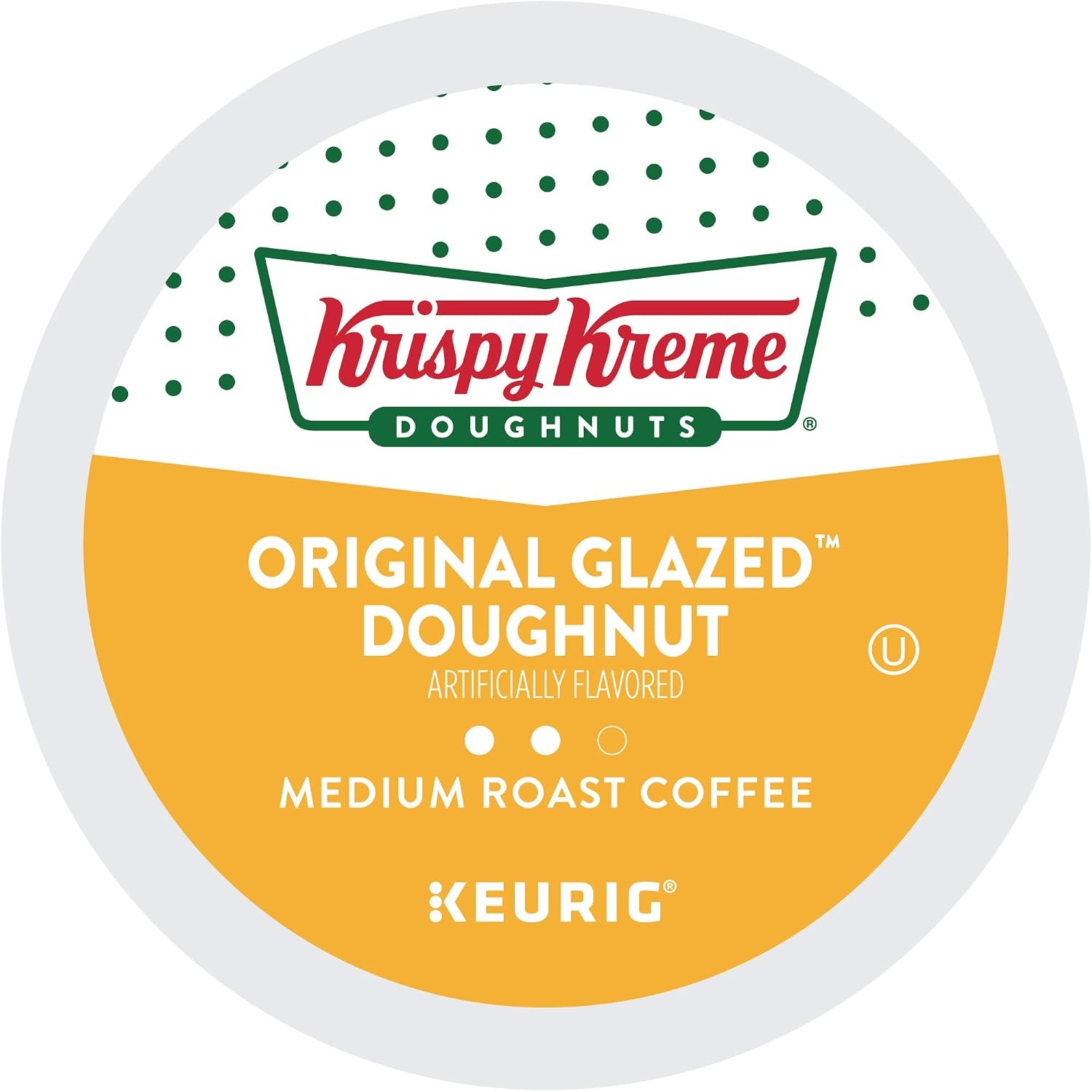 image:imageKrispy Kreme Classic Coffee Keurig Single Serve KCup Pods Medium Roast 96 CountOriginal Glazed Doughnut