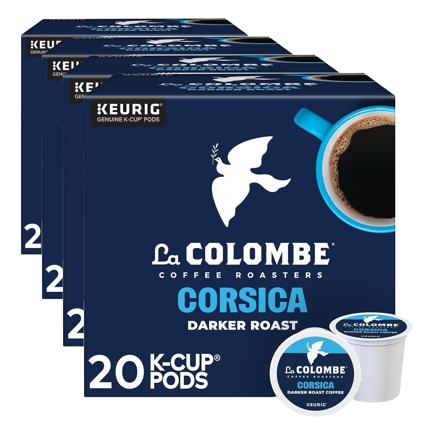 image:imageLa Colombe Coffee Pods Corsica 78 OunceCorsica