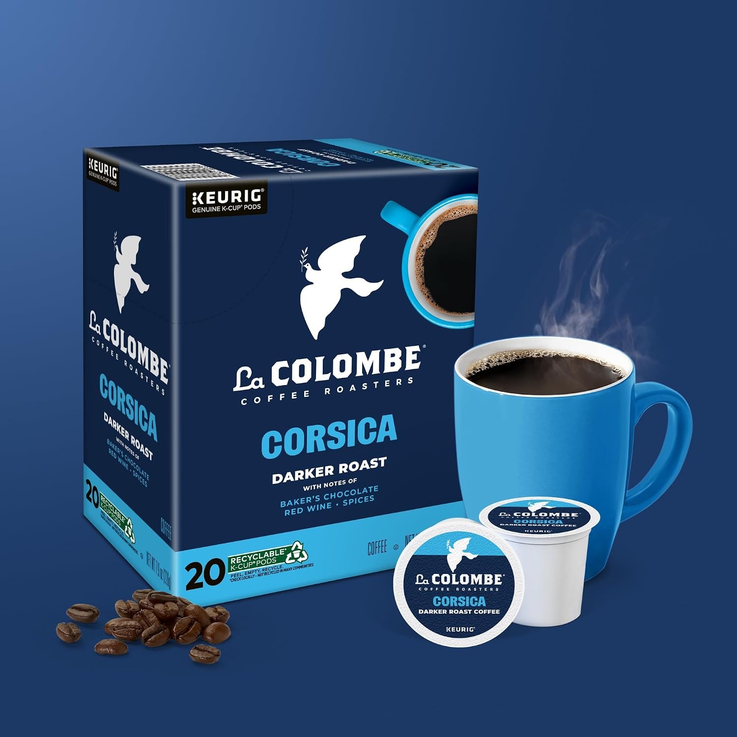 image:imageLa Colombe Coffee Pods Corsica 78 OunceCorsica