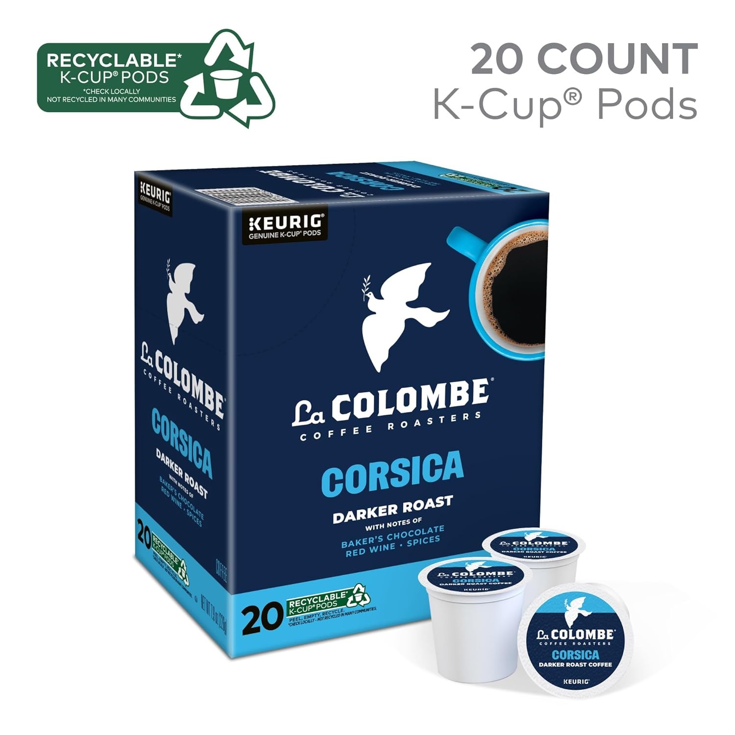 image:imageLa Colombe Coffee Pods Corsica 78 OunceCorsica