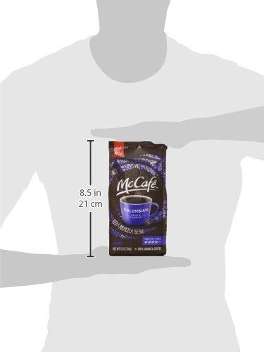 image:imageMcCafe Colombian Ground Coffee MediumDark Roast Mild Fruity Flavors Premium Quality Responsibly Sourced Kosher Certified 22oz BagColombian