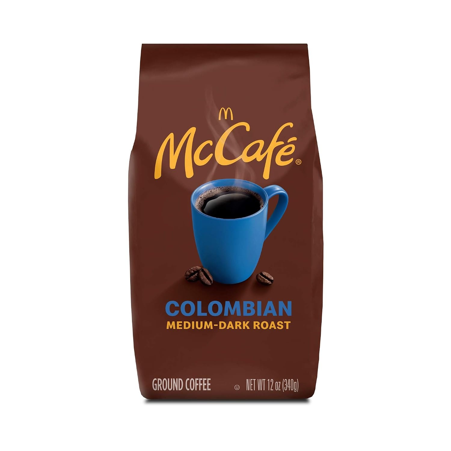 image:imageMcCafe Colombian Ground Coffee MediumDark Roast Mild Fruity Flavors Premium Quality Responsibly Sourced Kosher Certified 22oz BagColombian