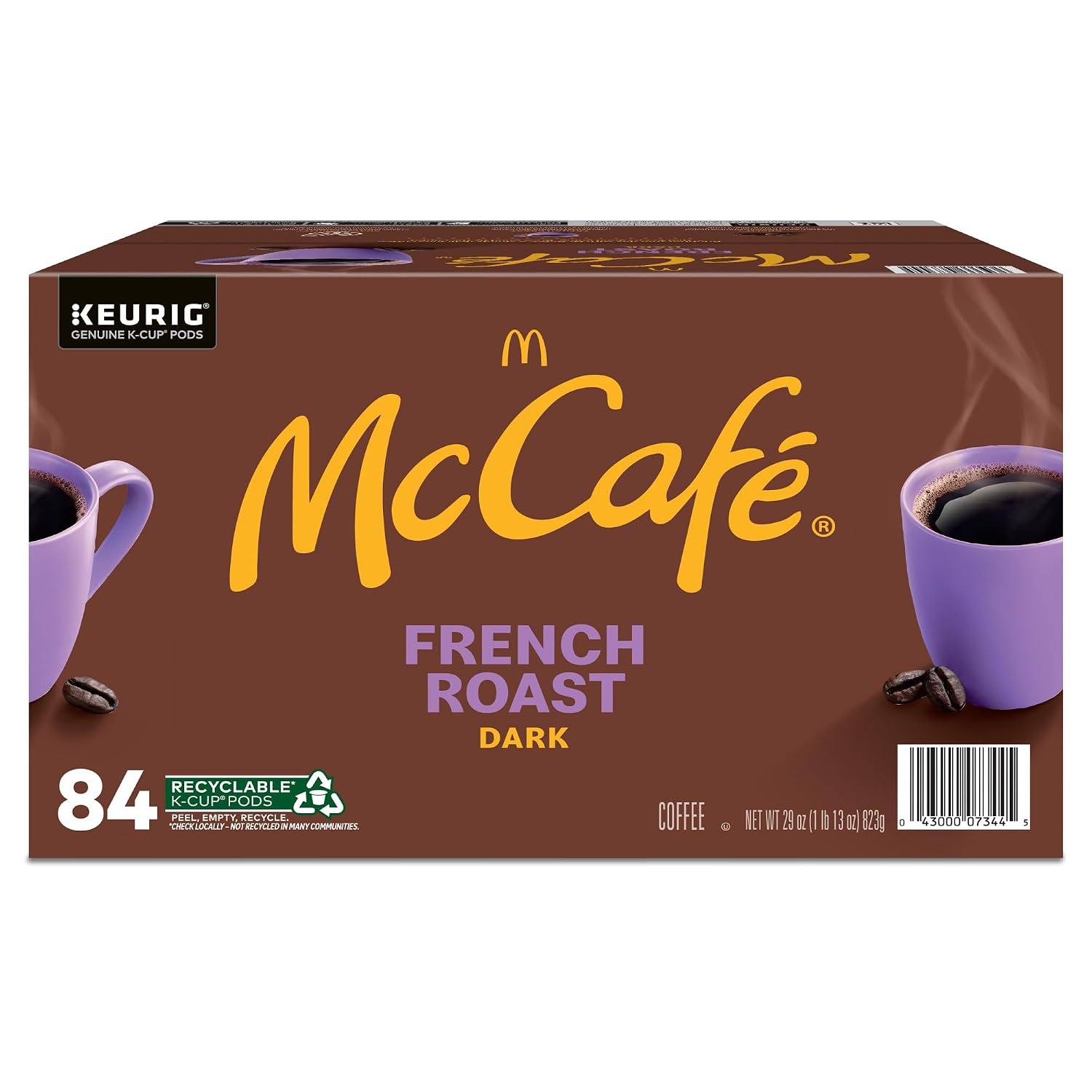 image:imageMcCafe French Roast Keurig Single Serve KCup Pods Dark Roast Coffee Pods 84 CountFrench Roast