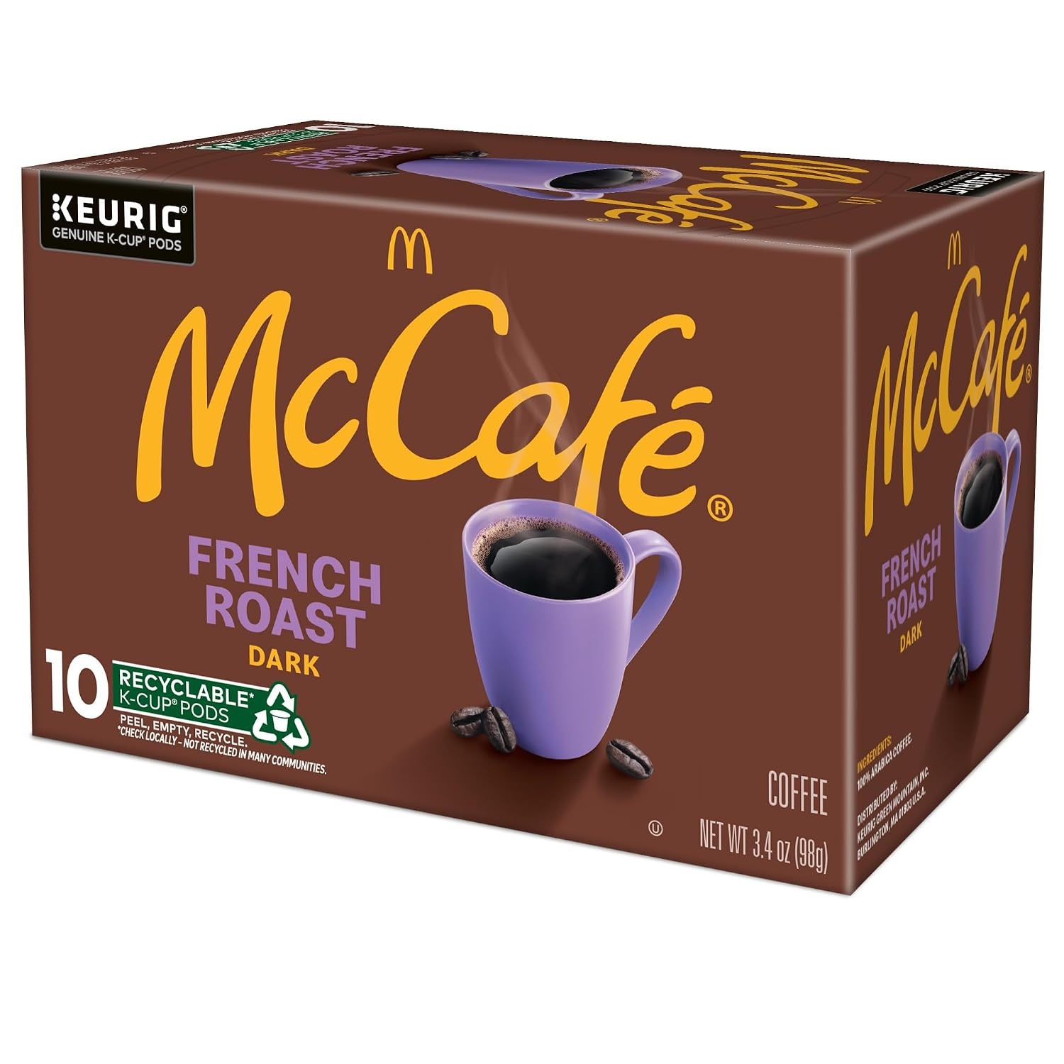 image:imageMcCafe French Roast Keurig Single Serve KCup Pods Dark Roast Coffee Pods 84 CountFrench Roast