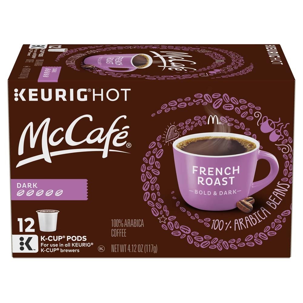 image:imageMcCafe French Roast Keurig Single Serve KCup Pods Dark Roast Coffee Pods 84 CountFrench Roast