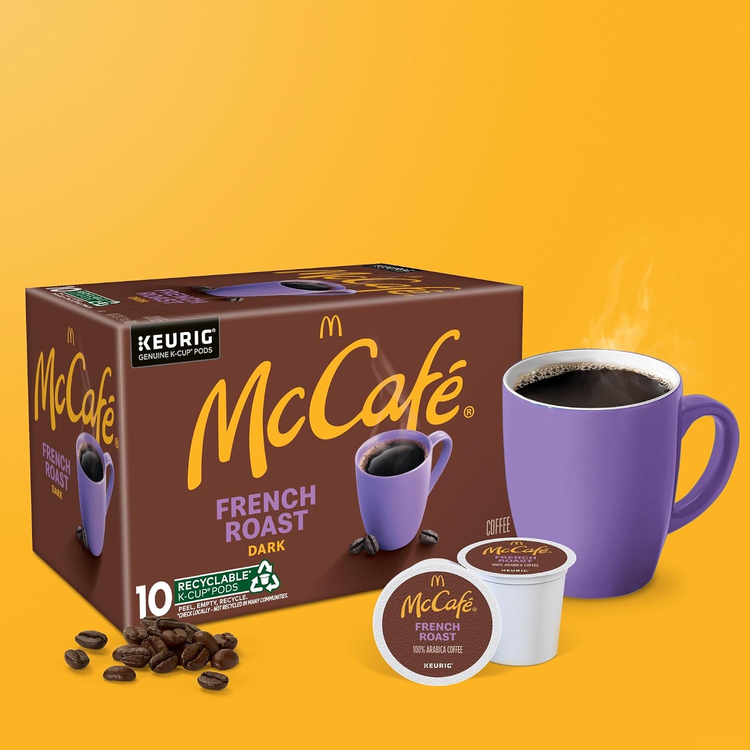 image:imageMcCafe French Roast Keurig Single Serve KCup Pods Dark Roast Coffee Pods 84 CountFrench Roast