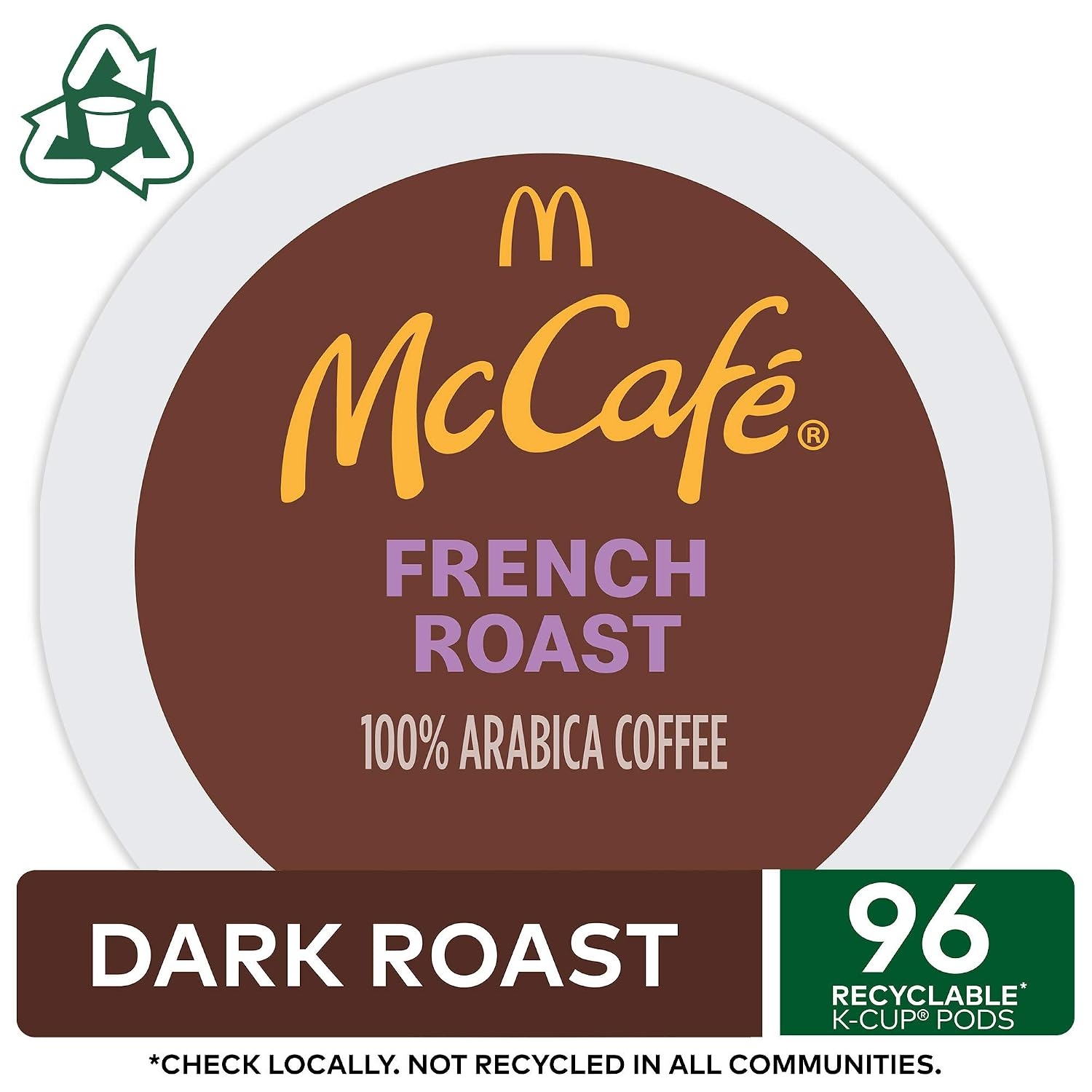 image:imageMcCafe French Roast Keurig Single Serve KCup Pods Dark Roast Coffee Pods 84 CountFrench Roast