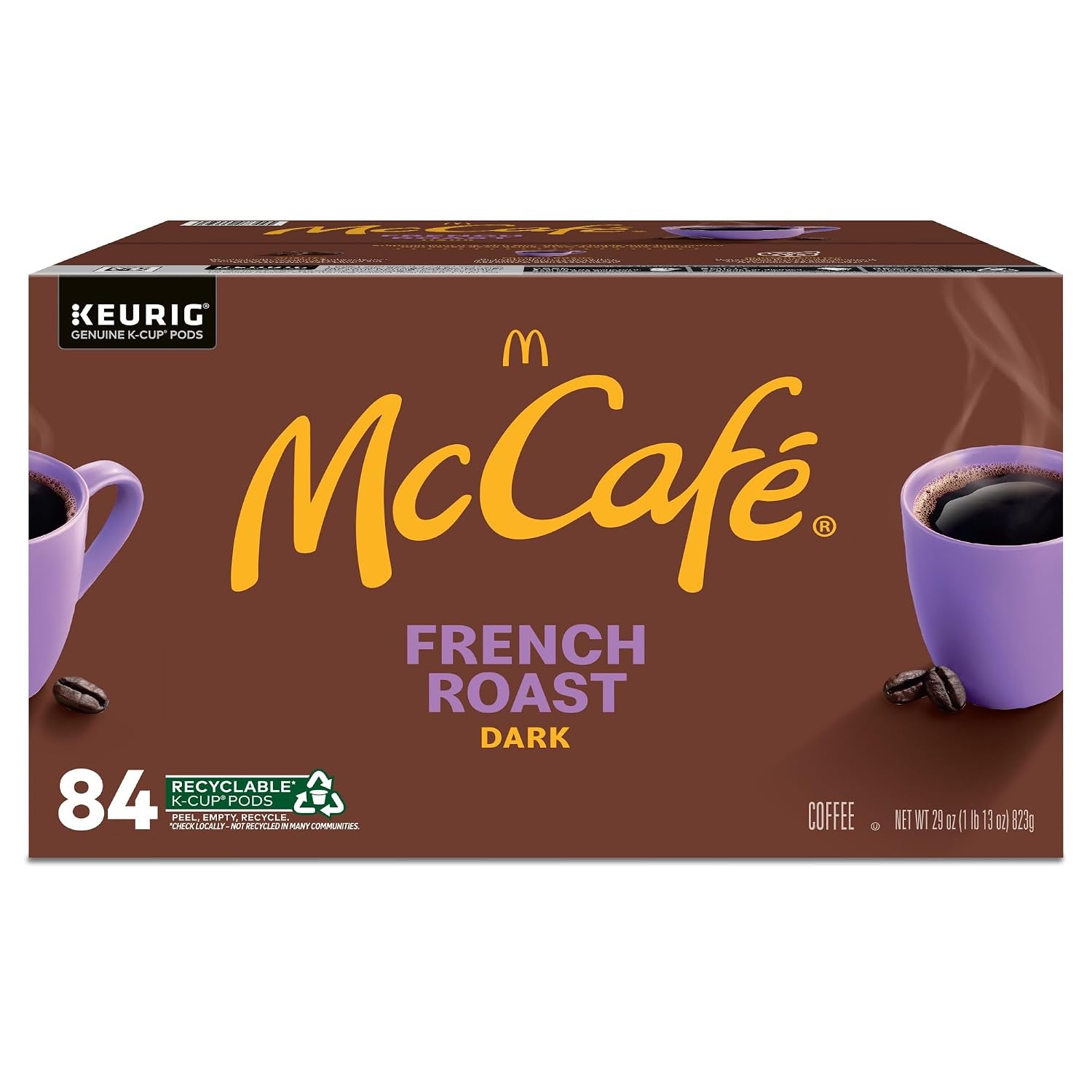 image:imageMcCafe French Roast Keurig Single Serve KCup Pods Dark Roast Coffee Pods 84 CountFrench Roast