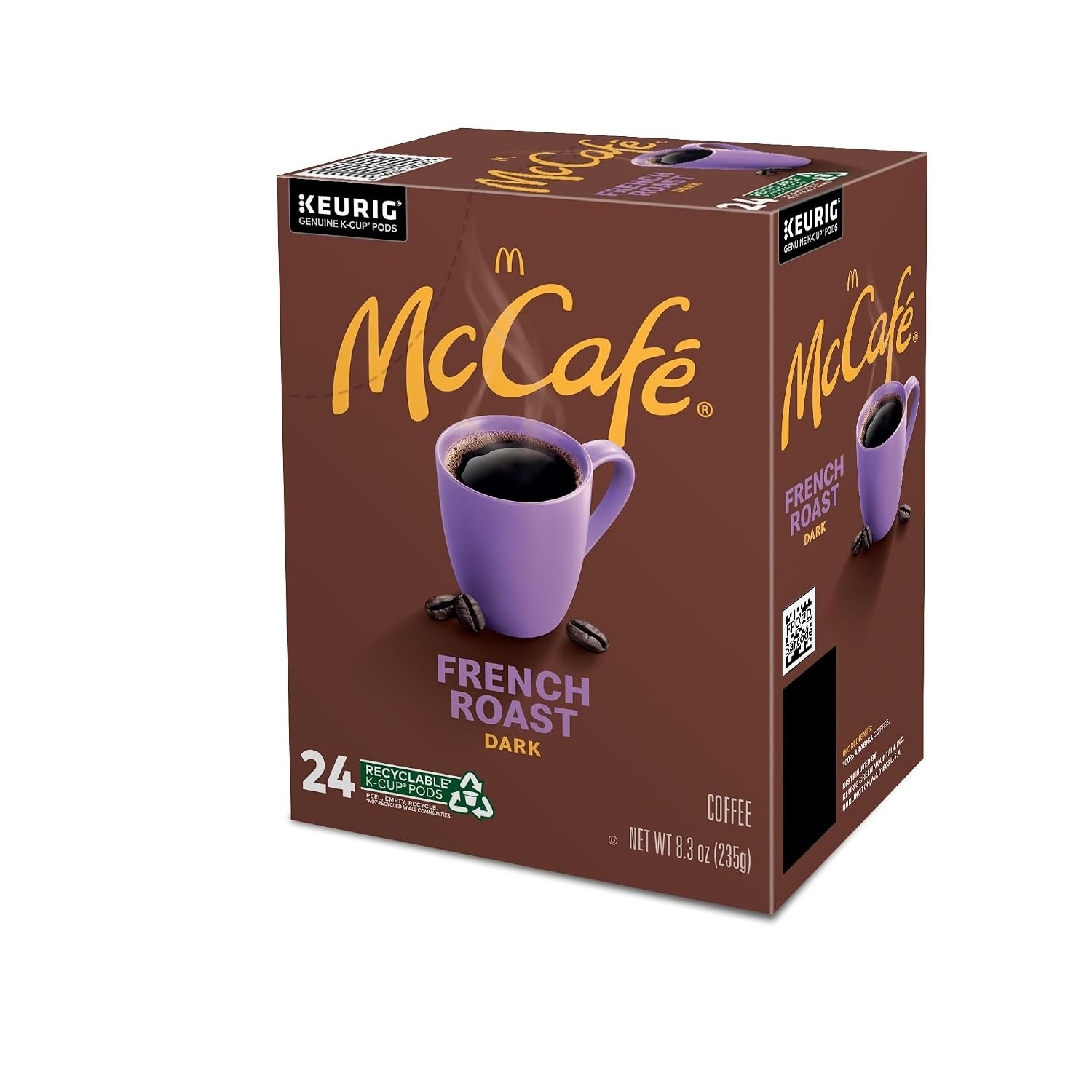 image:imageMcCafe French Roast Keurig Single Serve KCup Pods Dark Roast Coffee Pods 84 CountFrench Roast