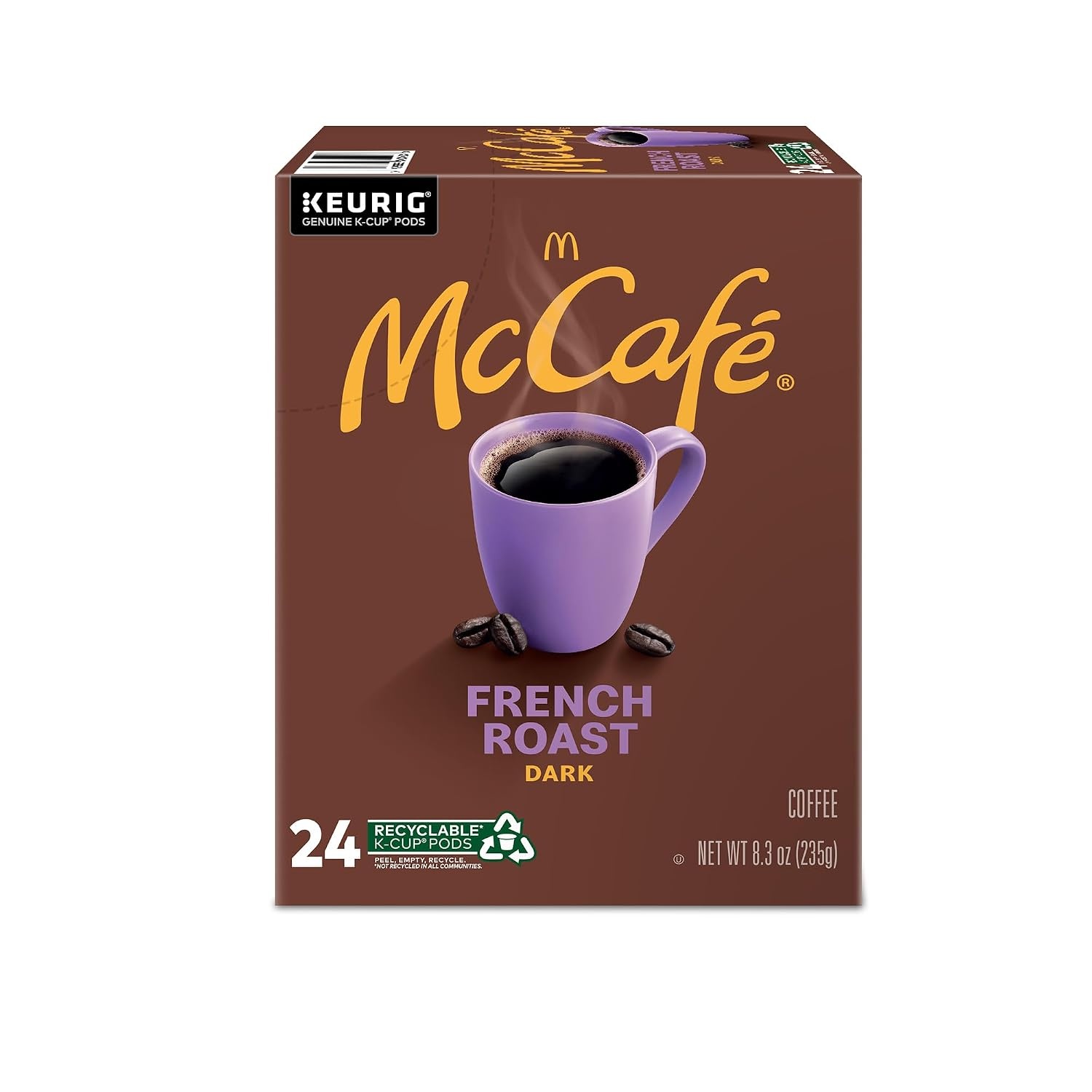 image:imageMcCafe French Roast Keurig Single Serve KCup Pods Dark Roast Coffee Pods 84 CountFrench Roast