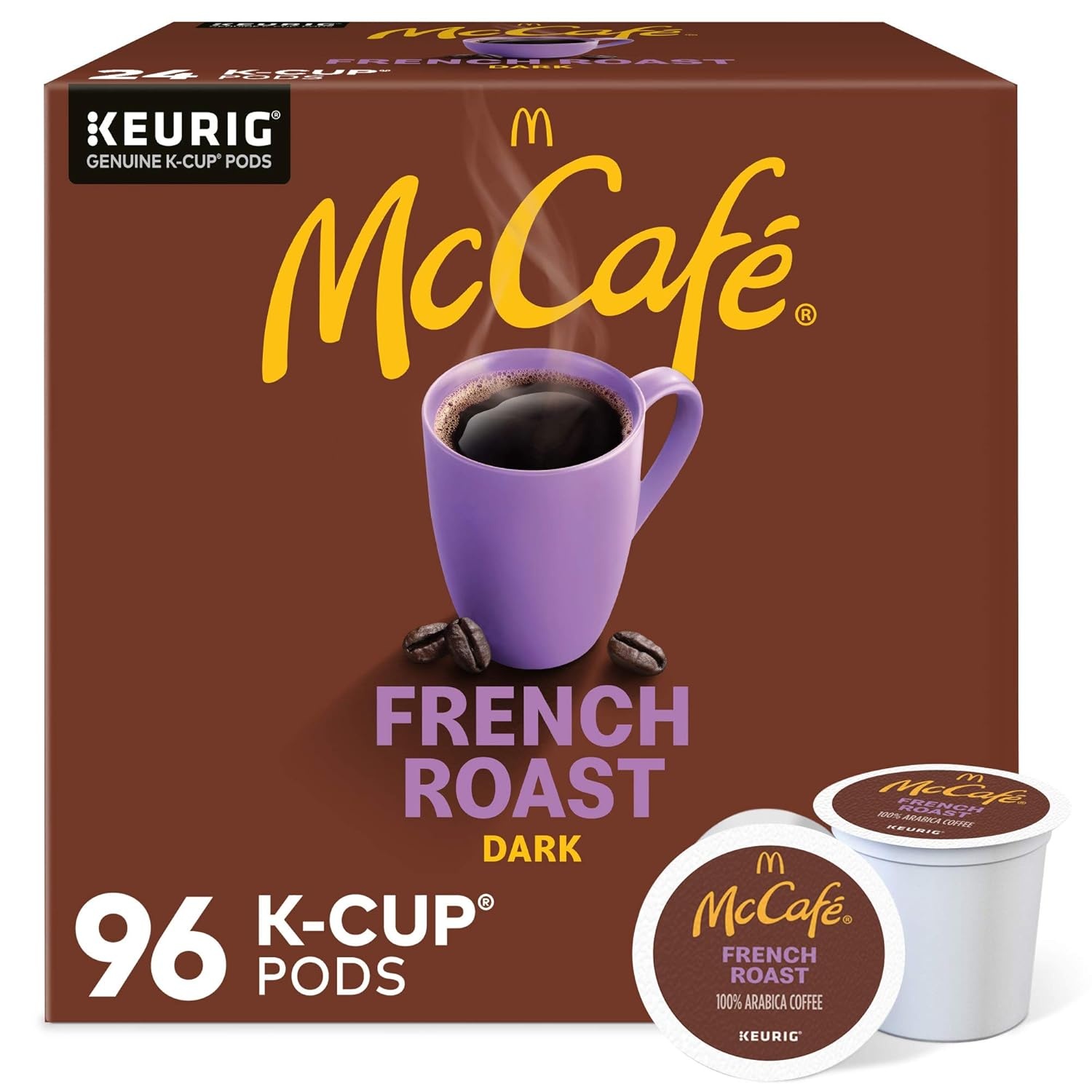 image:imageMcCafe French Roast Keurig Single Serve KCup Pods Dark Roast Coffee Pods 84 CountFrench Roast