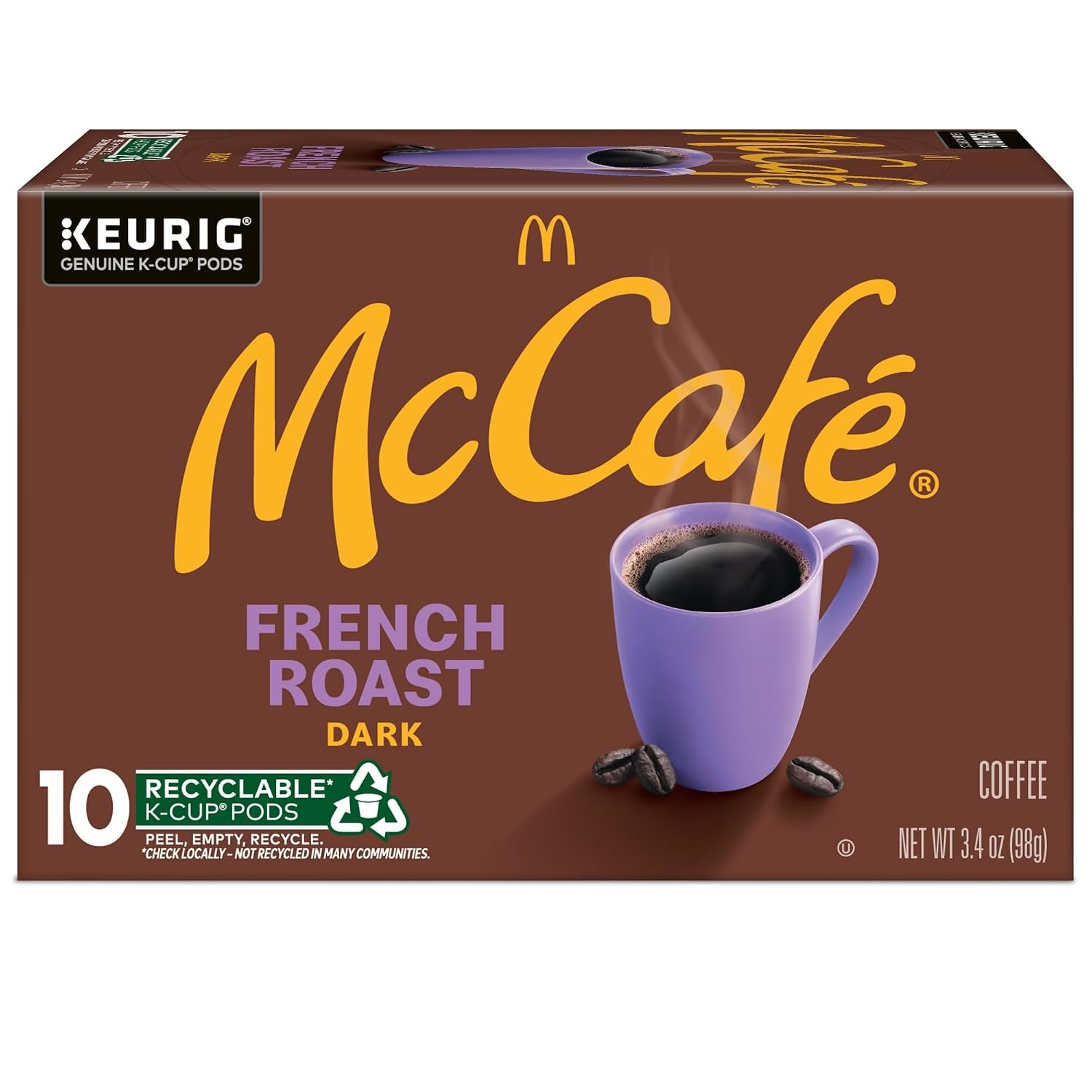 image:imageMcCafe French Roast Keurig Single Serve KCup Pods Dark Roast Coffee Pods 84 CountFrench Roast