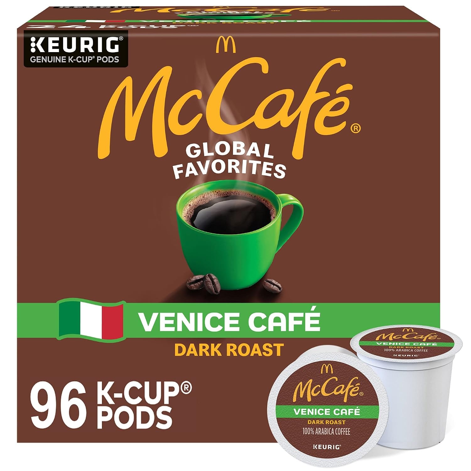 image:imageMcCafe French Roast Keurig Single Serve KCup Pods Dark Roast Coffee Pods 84 CountVenice Caf
