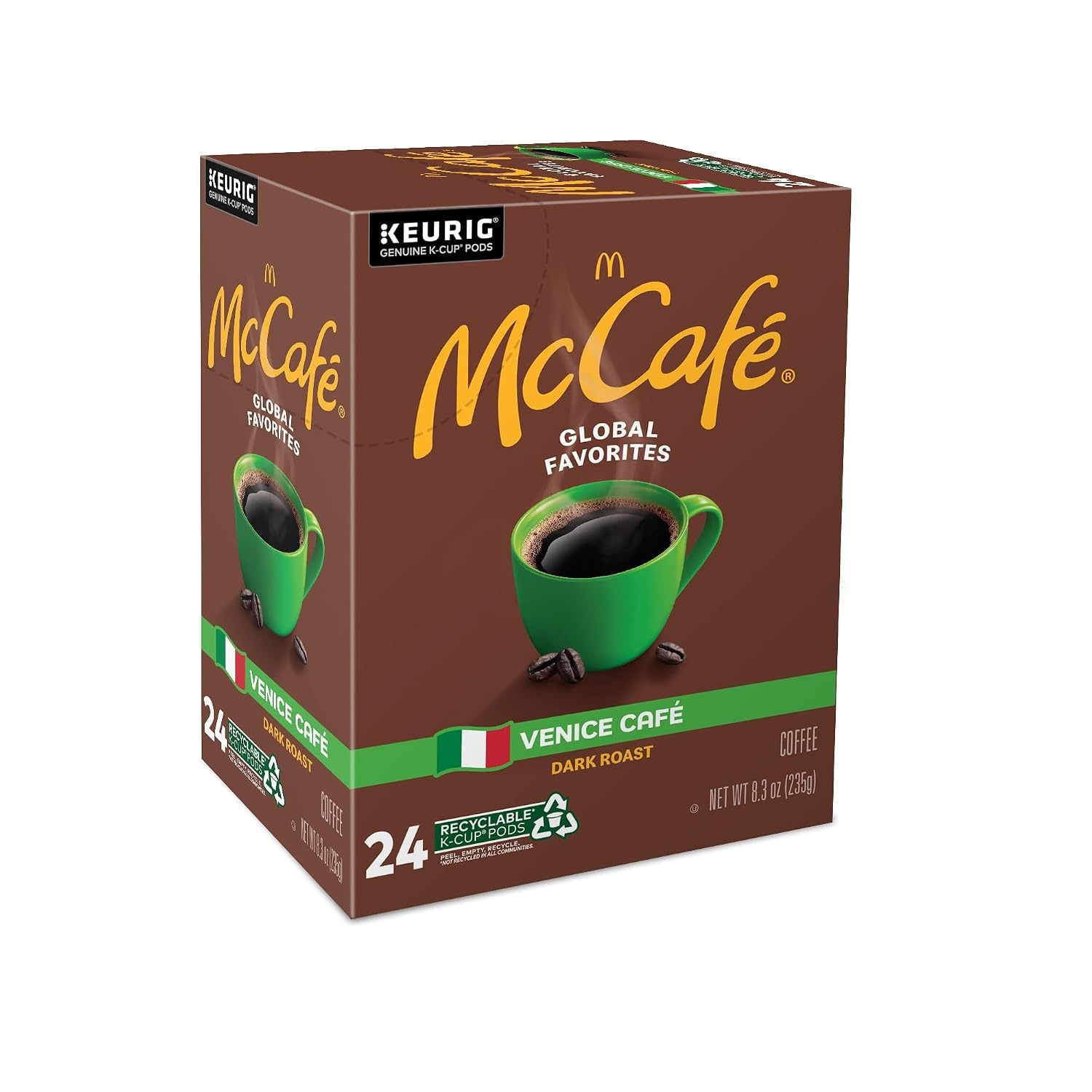 image:imageMcCafe French Roast Keurig Single Serve KCup Pods Dark Roast Coffee Pods 84 CountVenice Caf