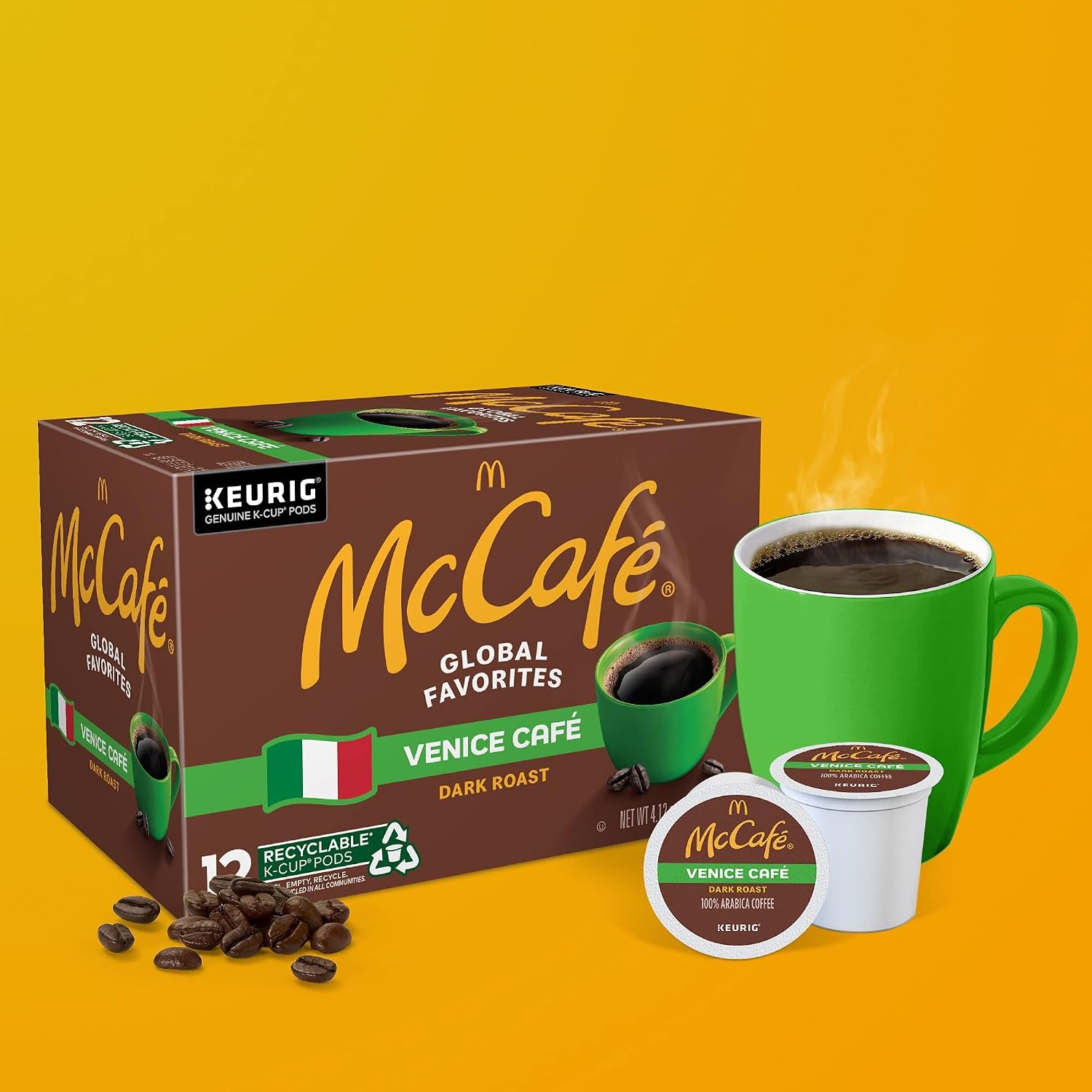 image:imageMcCafe French Roast Keurig Single Serve KCup Pods Dark Roast Coffee Pods 84 CountVenice Caf