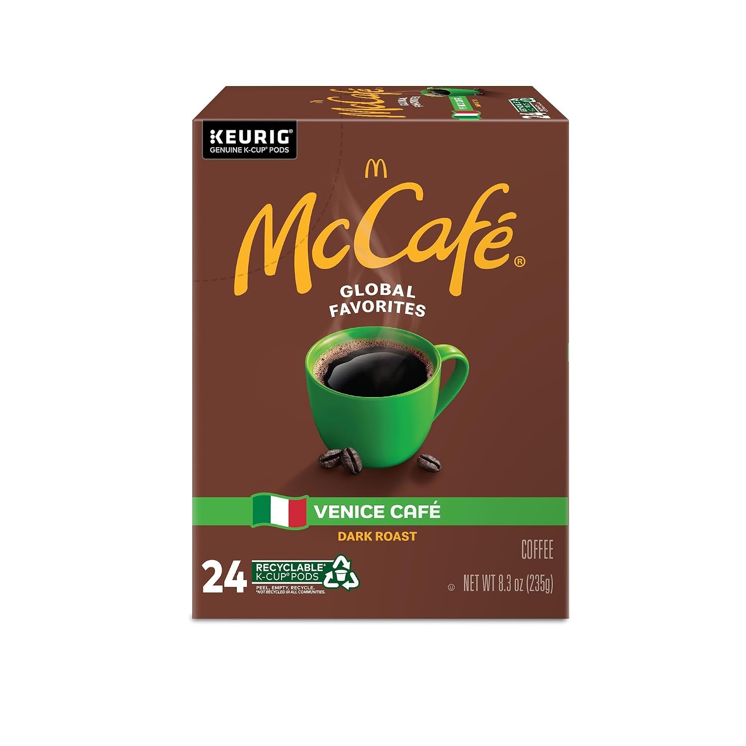 image:imageMcCafe French Roast Keurig Single Serve KCup Pods Dark Roast Coffee Pods 84 CountVenice Caf