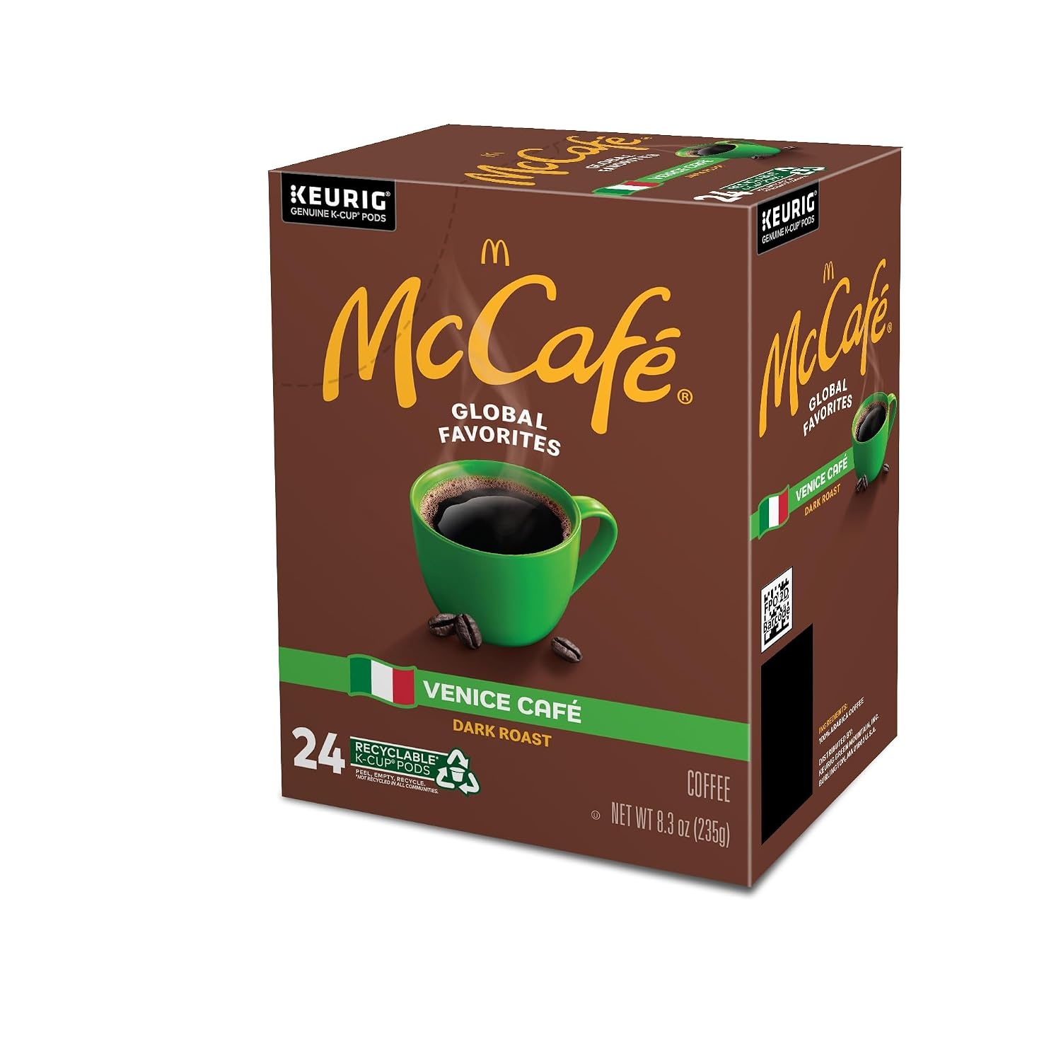 image:imageMcCafe French Roast Keurig Single Serve KCup Pods Dark Roast Coffee Pods 84 CountVenice Caf