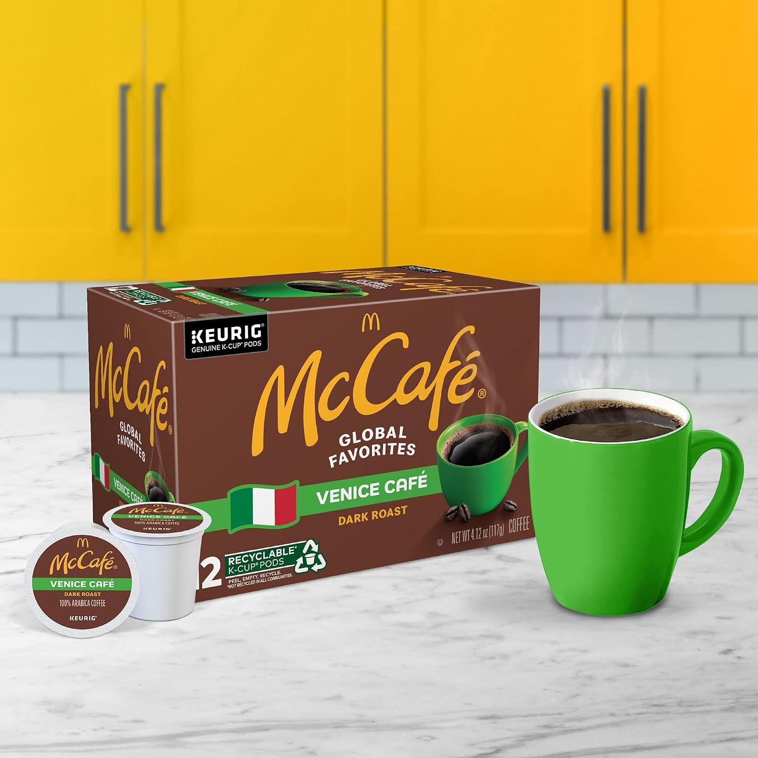 image:imageMcCafe French Roast Keurig Single Serve KCup Pods Dark Roast Coffee Pods 84 CountVenice Caf