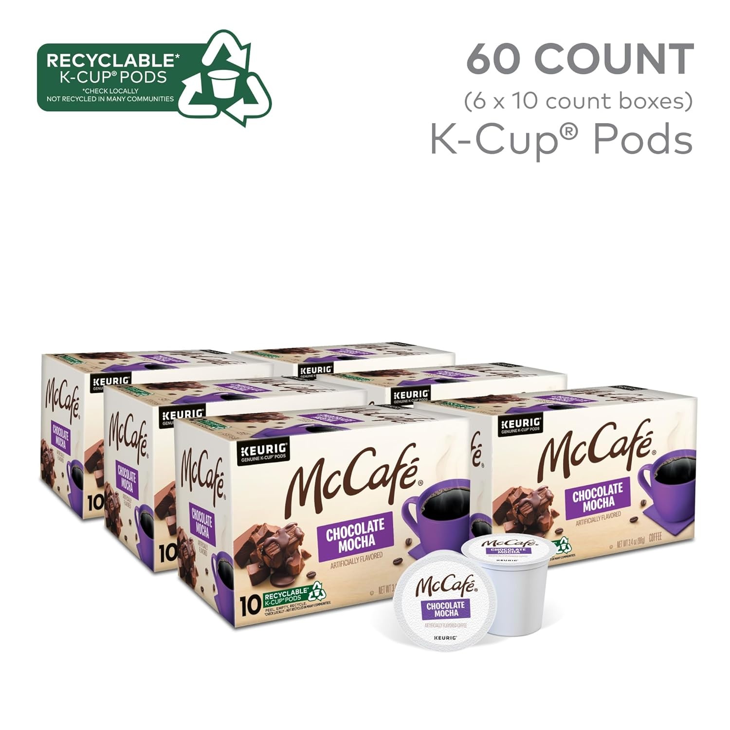 image:imageMcCafe Strawberry Crme Pie 96ct 4 Packs of 24Chocolate Mocha