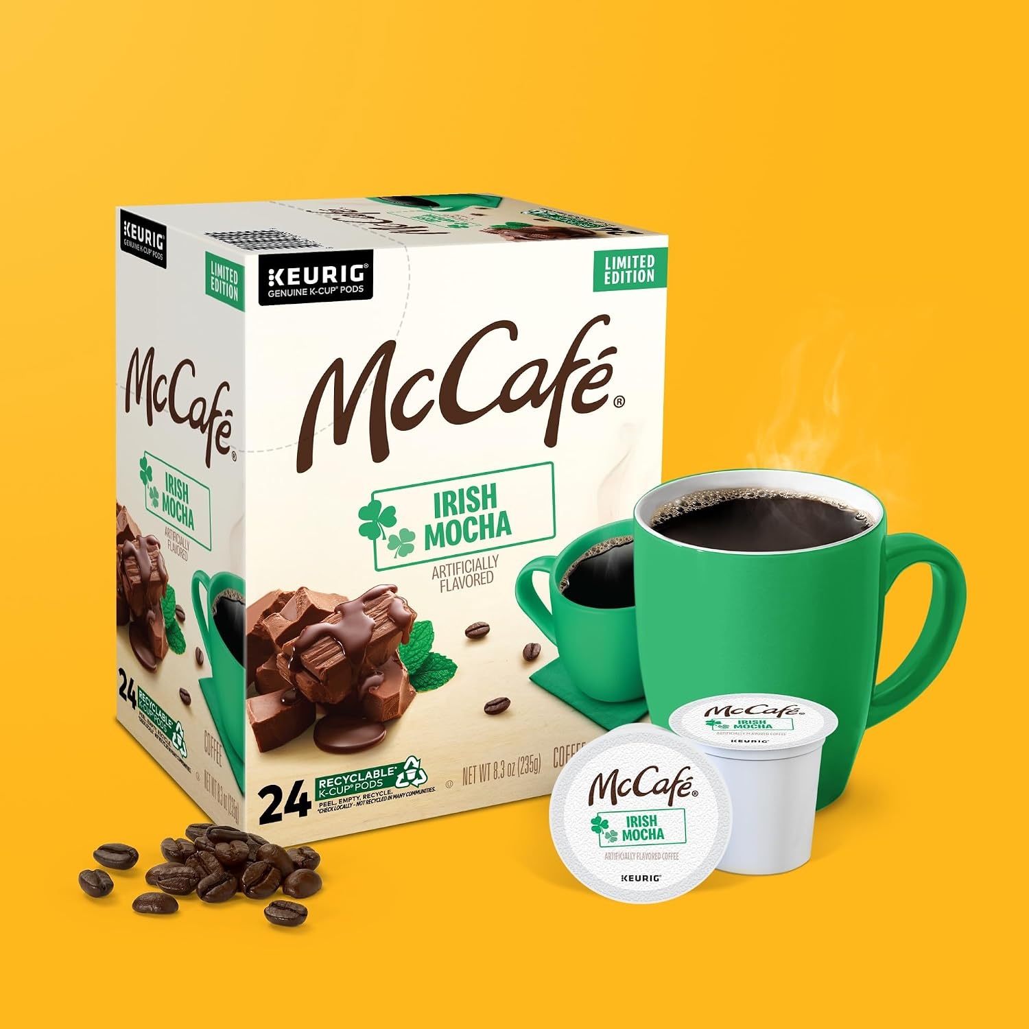 image:imageMcCafe Strawberry Crme Pie 96ct 4 Packs of 24Irish Mocha