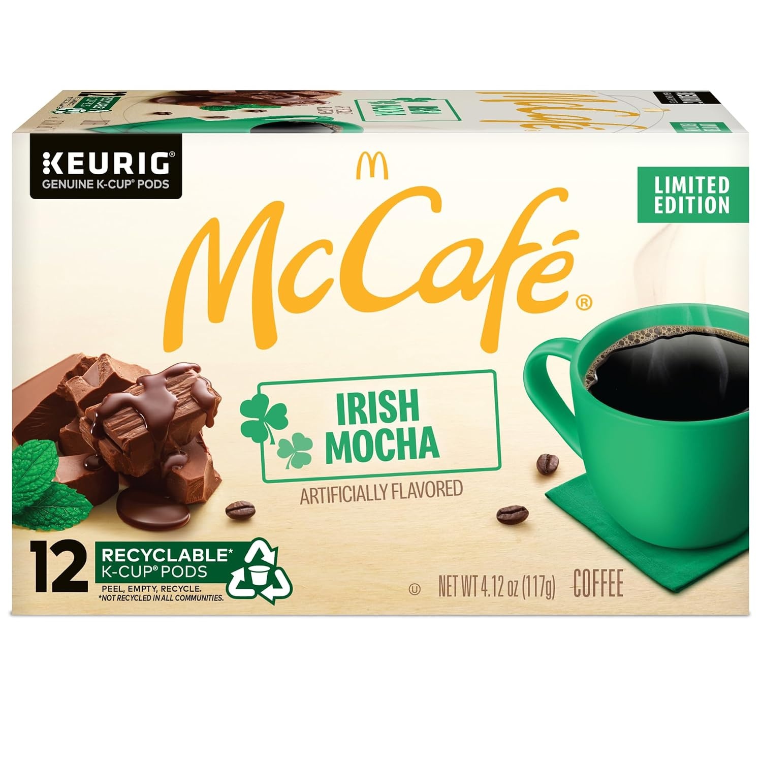 image:imageMcCafe Strawberry Crme Pie 96ct 4 Packs of 24Irish Mocha